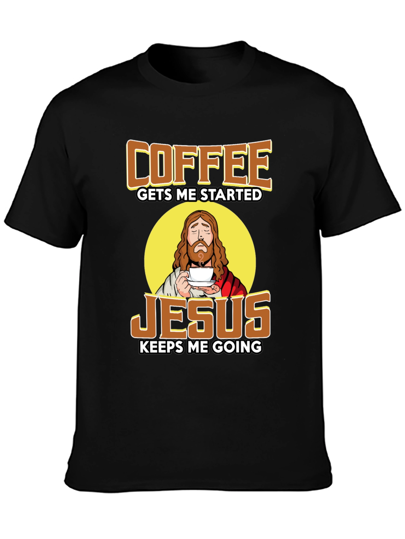 Coffee and Jesus Graphic Tee