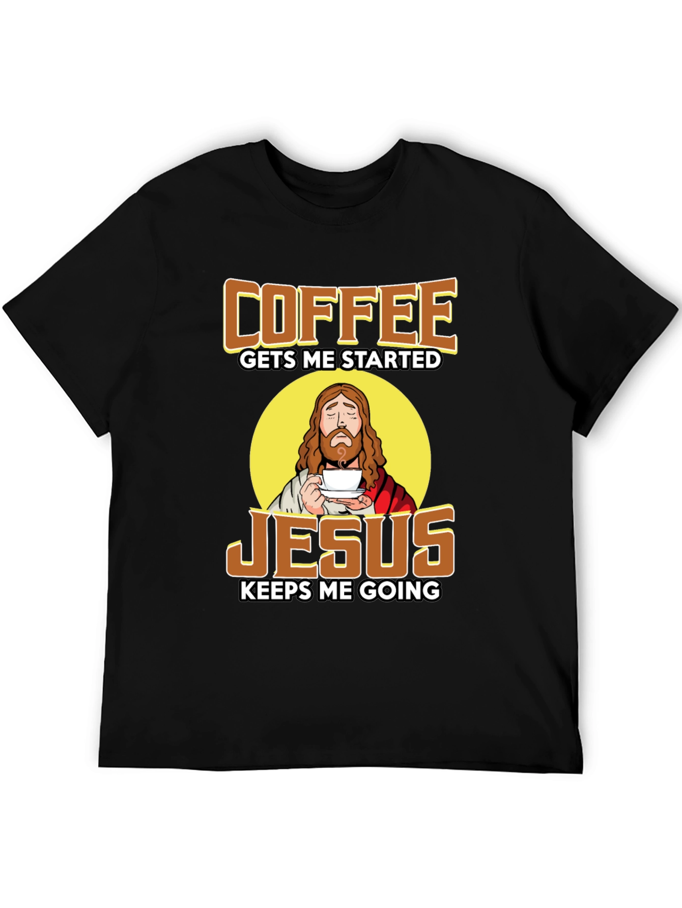 Coffee and Jesus Graphic Tee