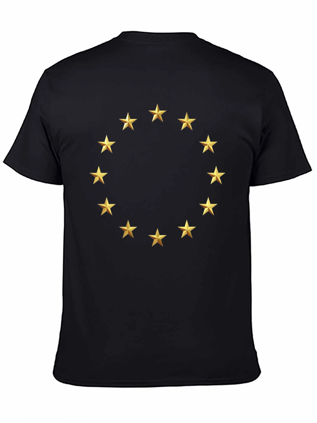Euro Stars Black T-Shirt