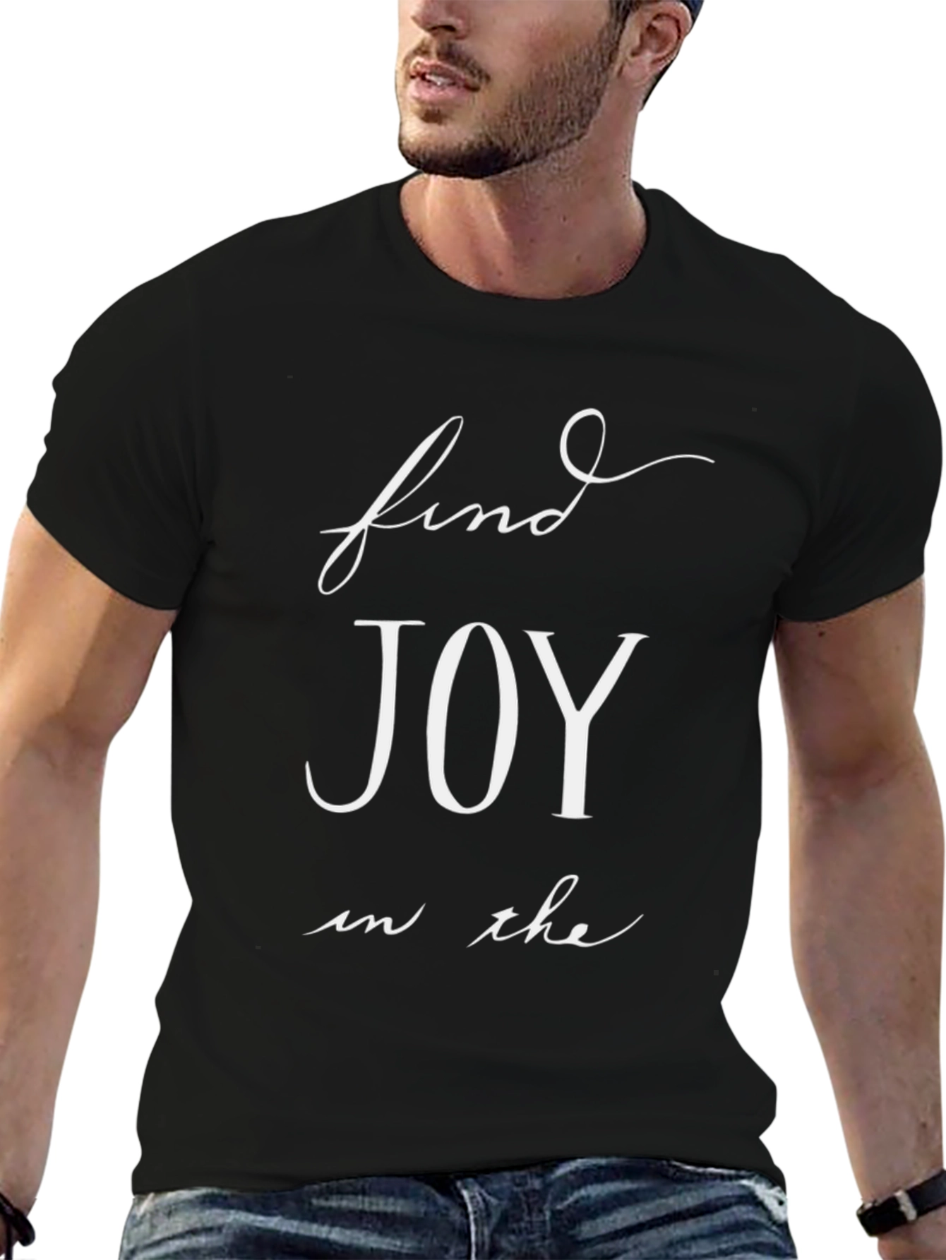 Find Joy T-Shirt - Inspirational Graphic Tee