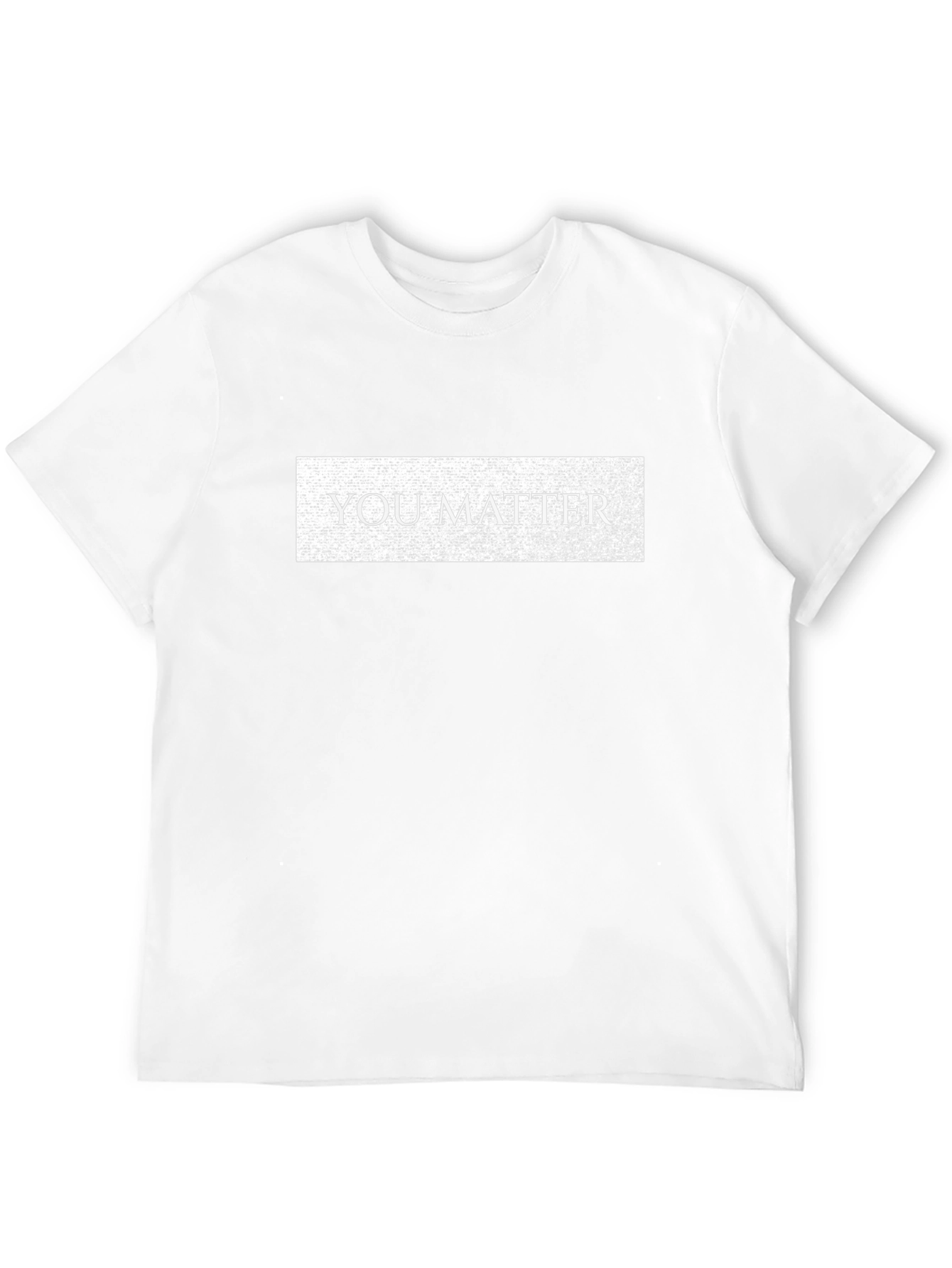 You Matter Black T-Shirt