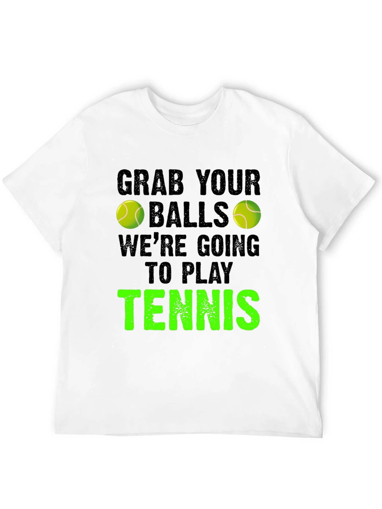 Grab Your Balls Tennis Graphic Tee