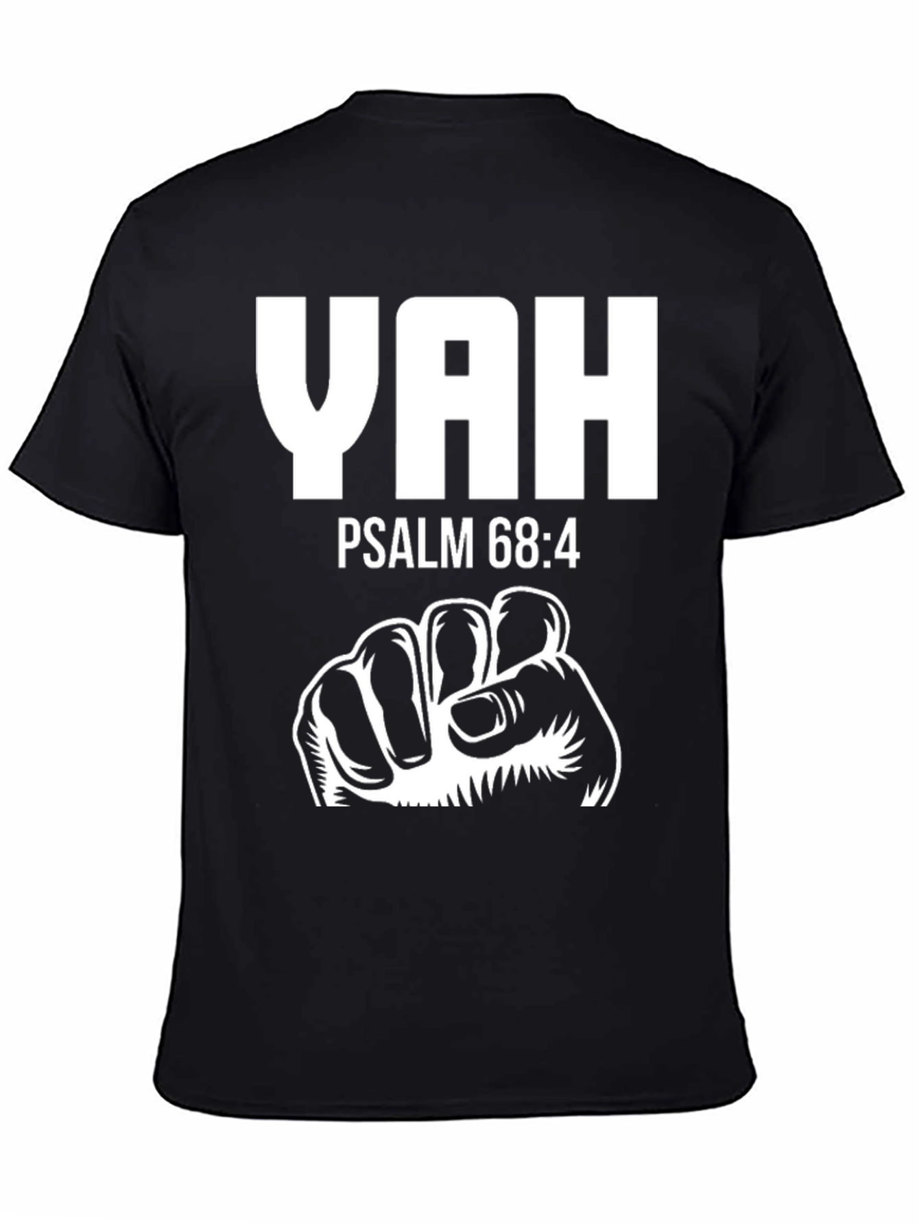 YAH Psalm 68:4 Graphic T-Shirt - Christian Apparel
