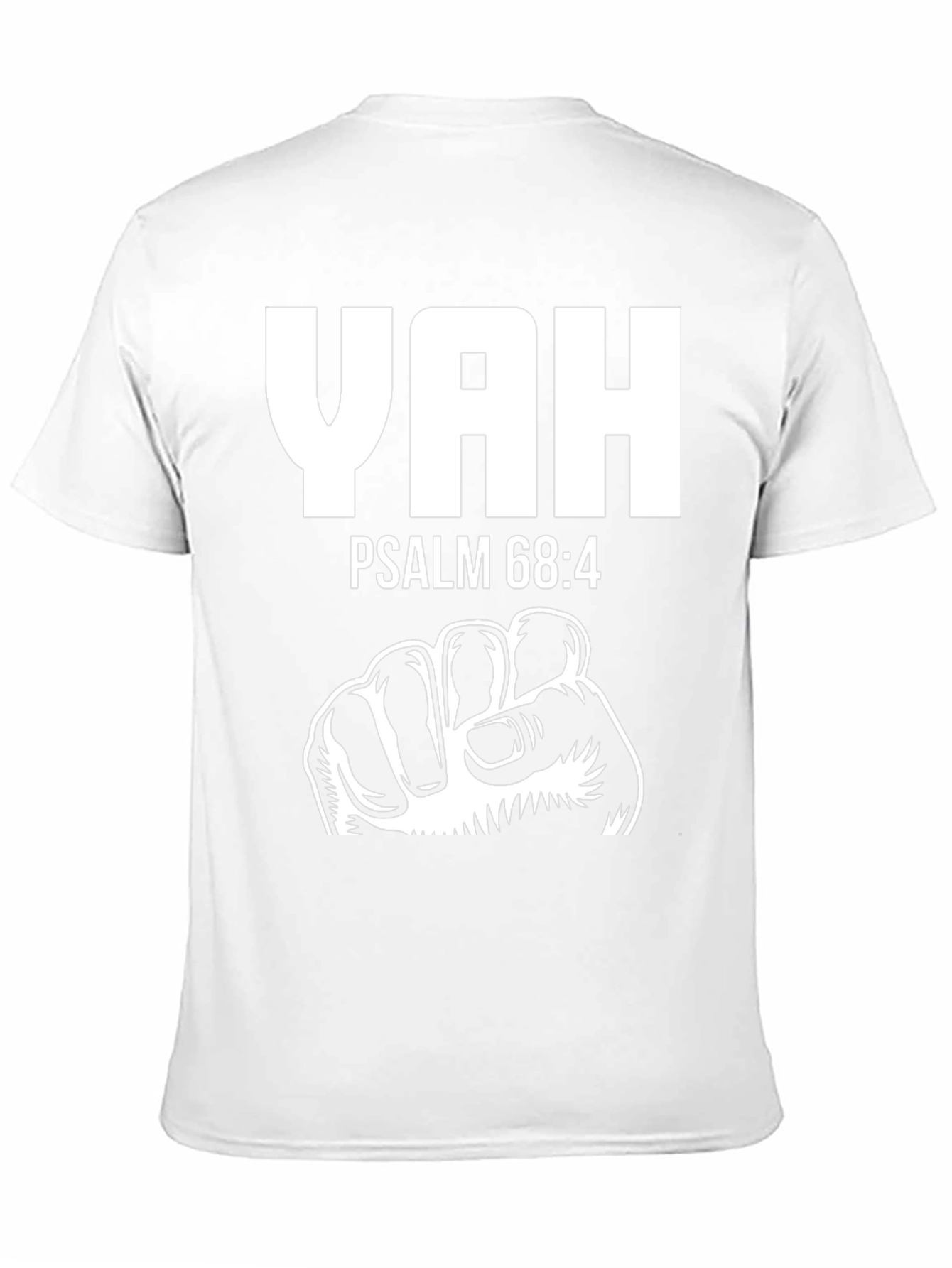 YAH Psalm 68:4 Graphic T-Shirt - Christian Apparel
