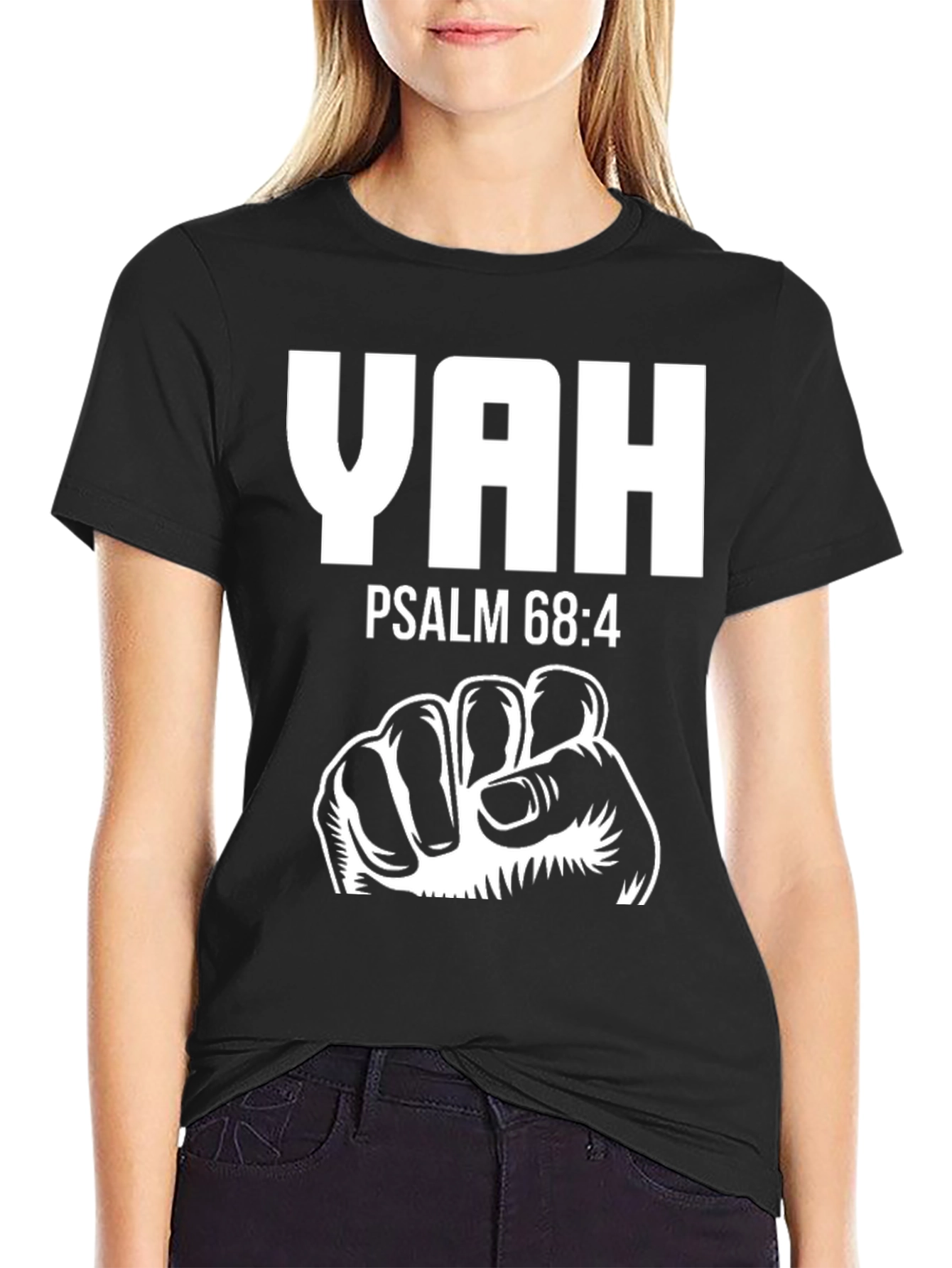 YAH Psalm 68:4 Graphic T-Shirt - Christian Apparel