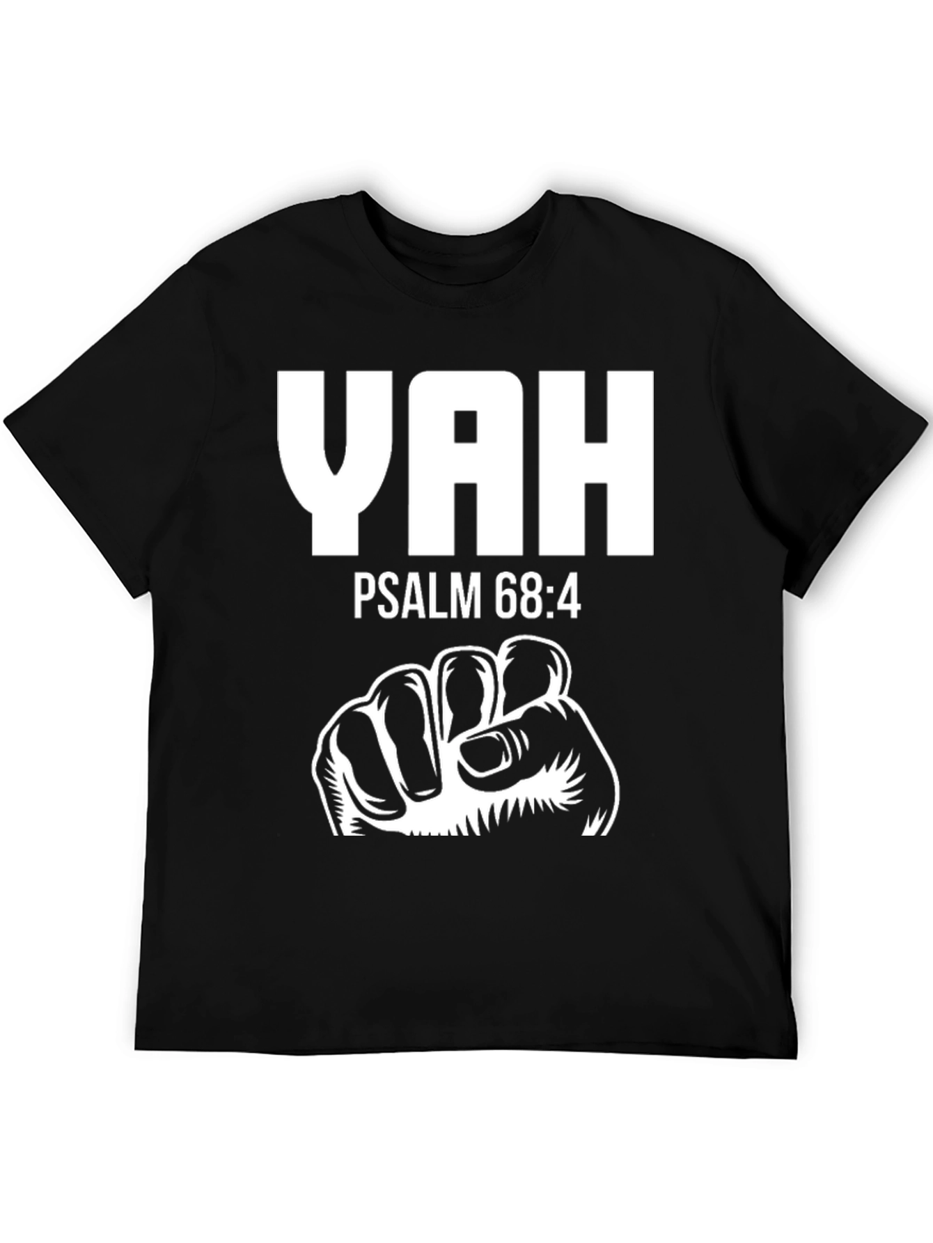 YAH Psalm 68:4 Graphic T-Shirt - Christian Apparel