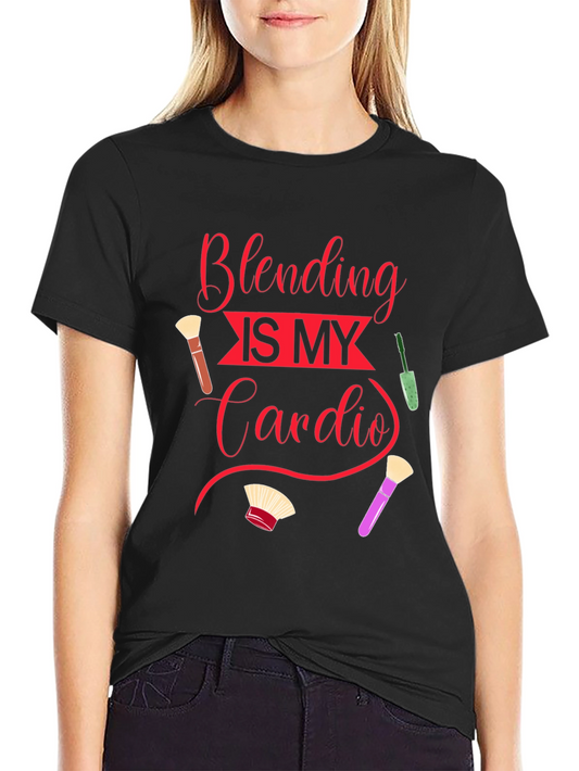 Blending Is My Cardio Graphic T-Shirt