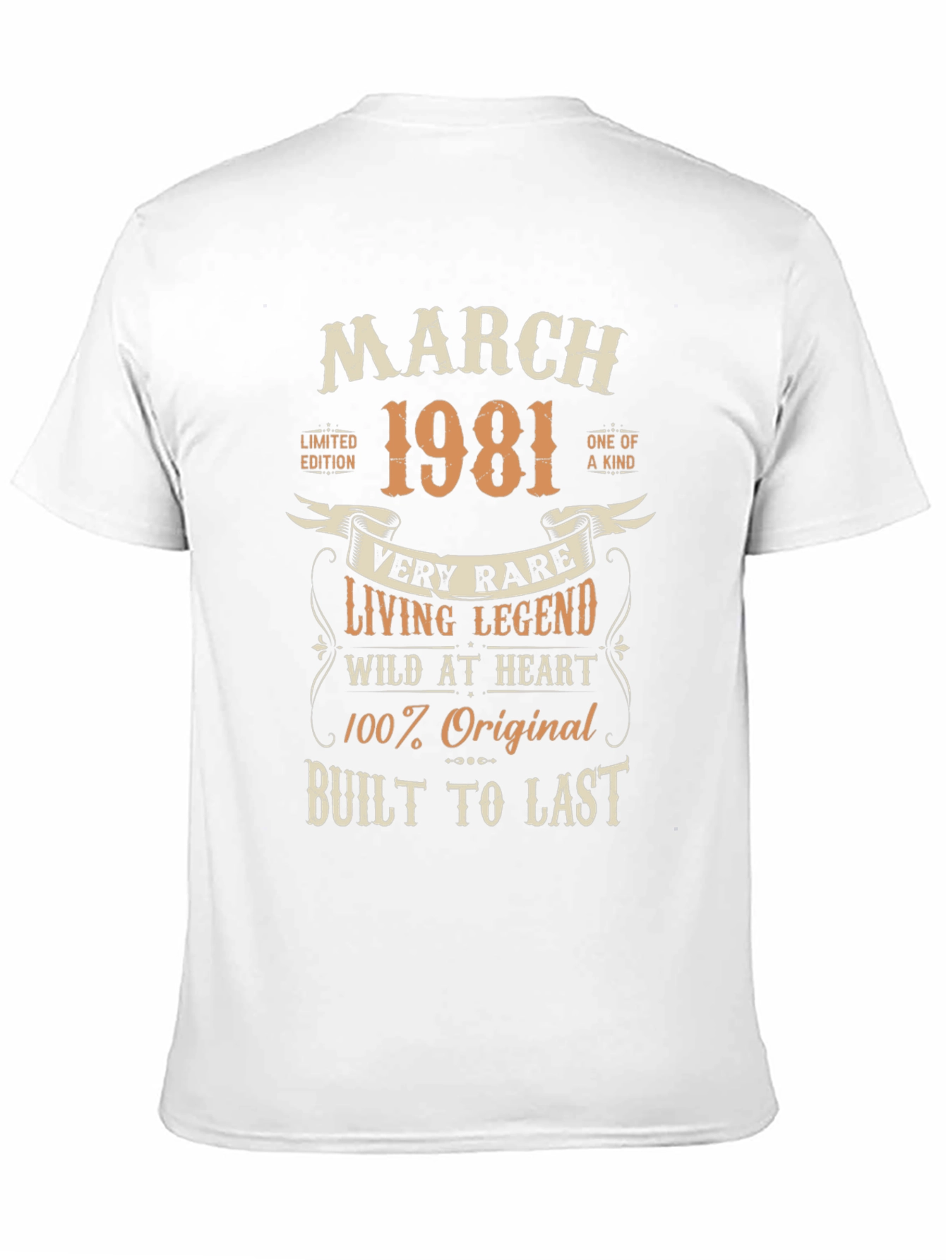 March 1981 Limited Edition Living Legend T-Shirt