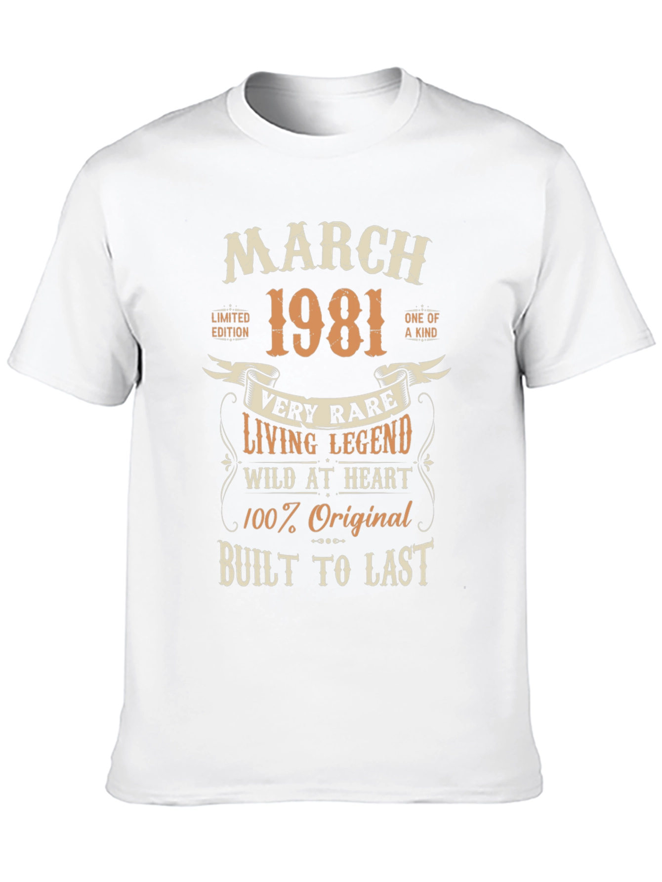 March 1981 Limited Edition Living Legend T-Shirt