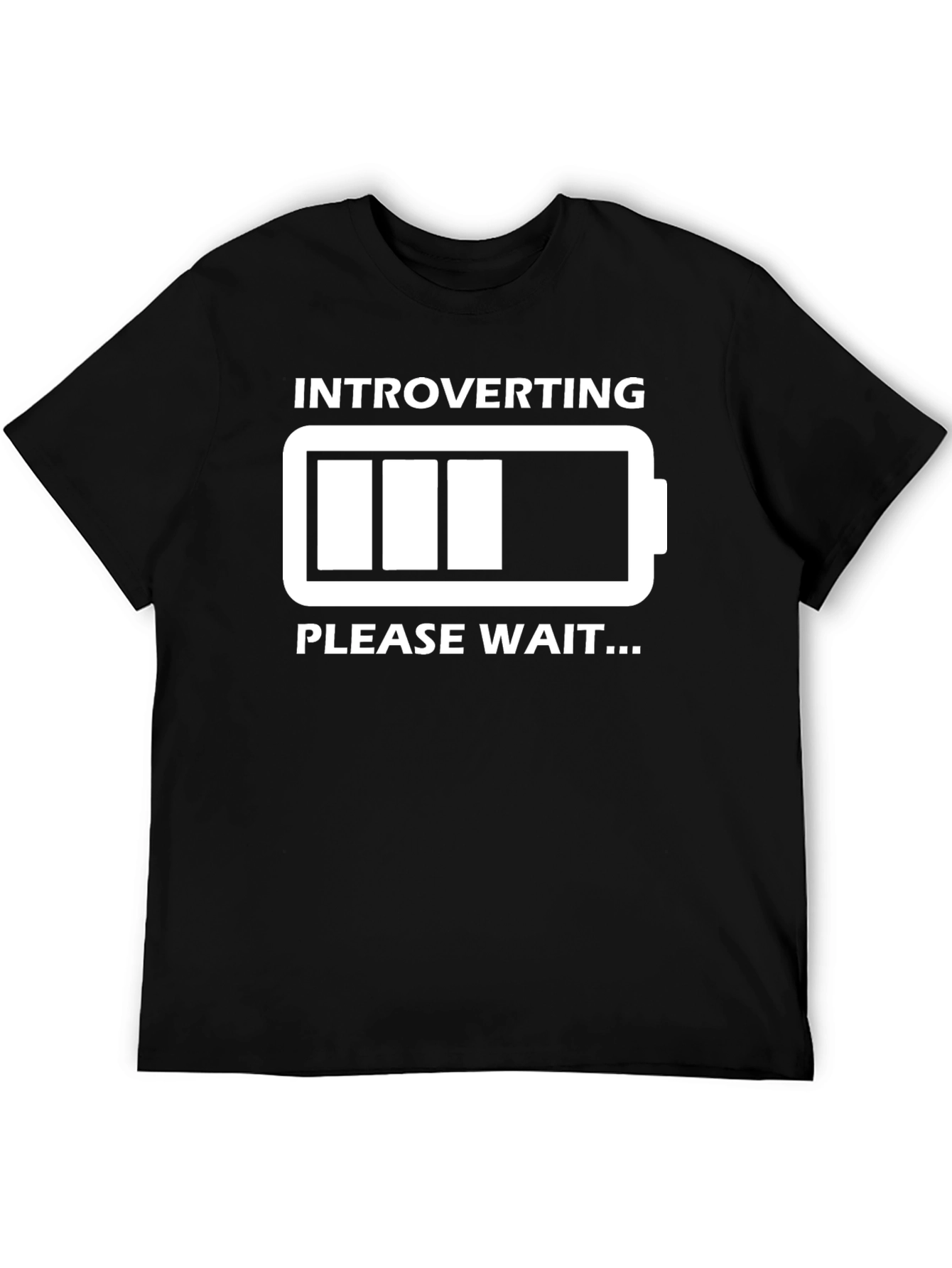 Introverting Please Wait Graphic T-Shirt