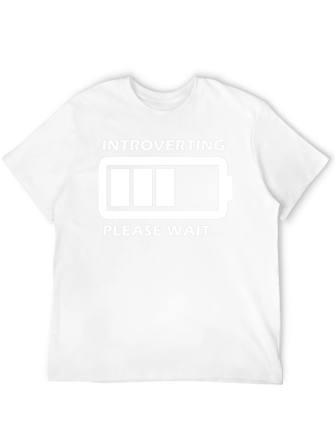 Introverting Please Wait Graphic T-Shirt