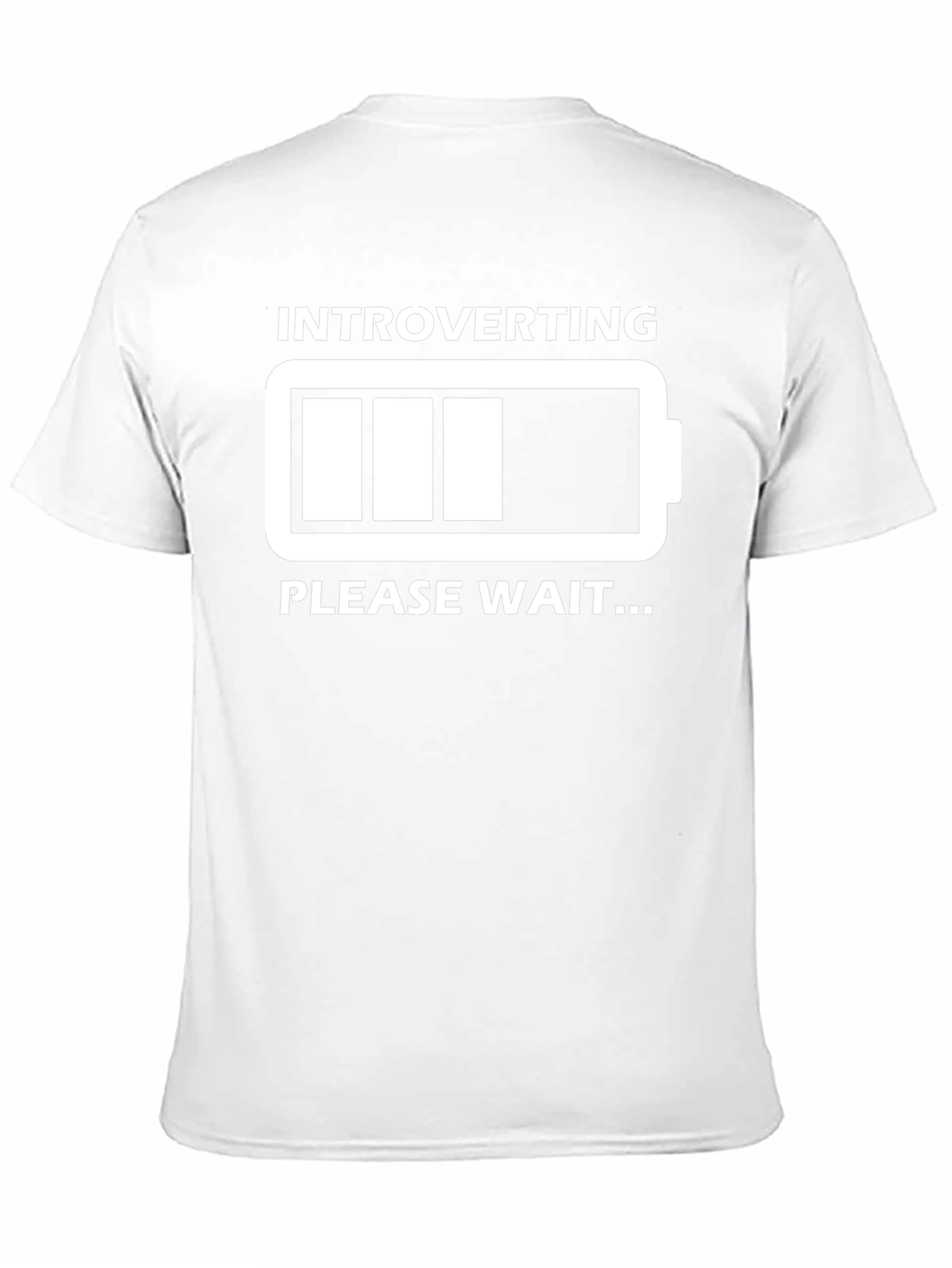 Introverting Please Wait Graphic T-Shirt
