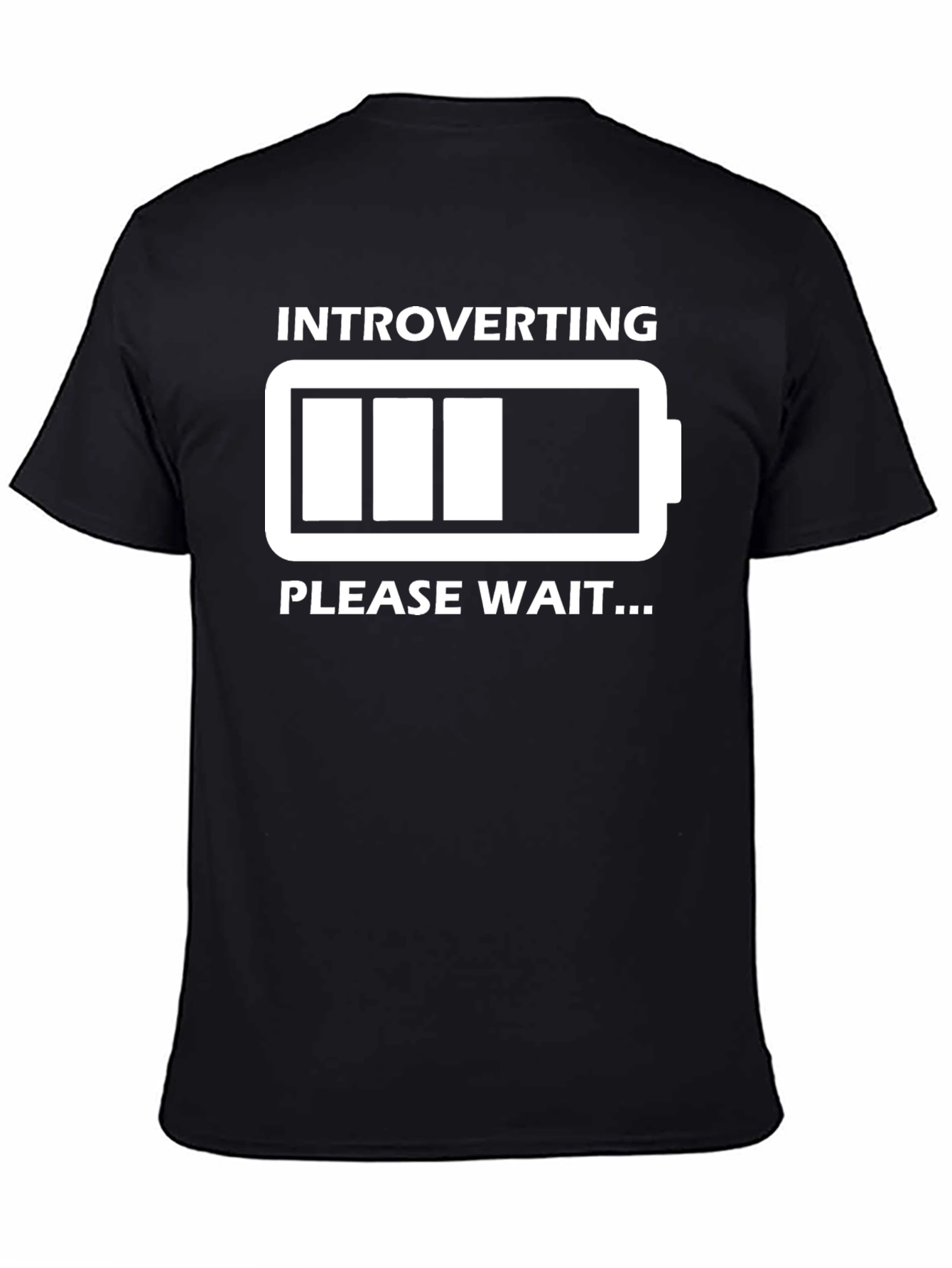 Introverting Please Wait Graphic T-Shirt