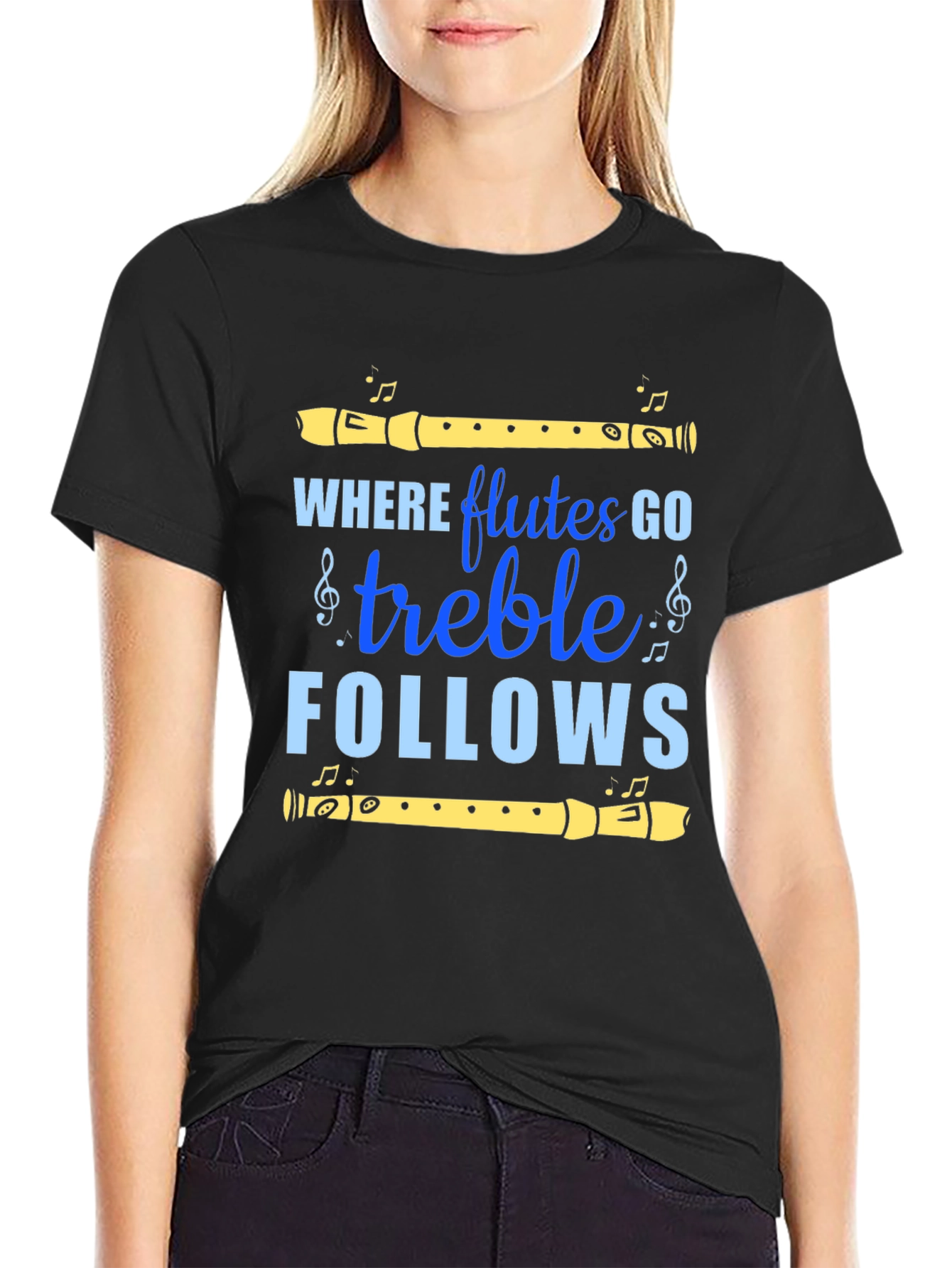 Where Flutes Go Treble Follows Tee