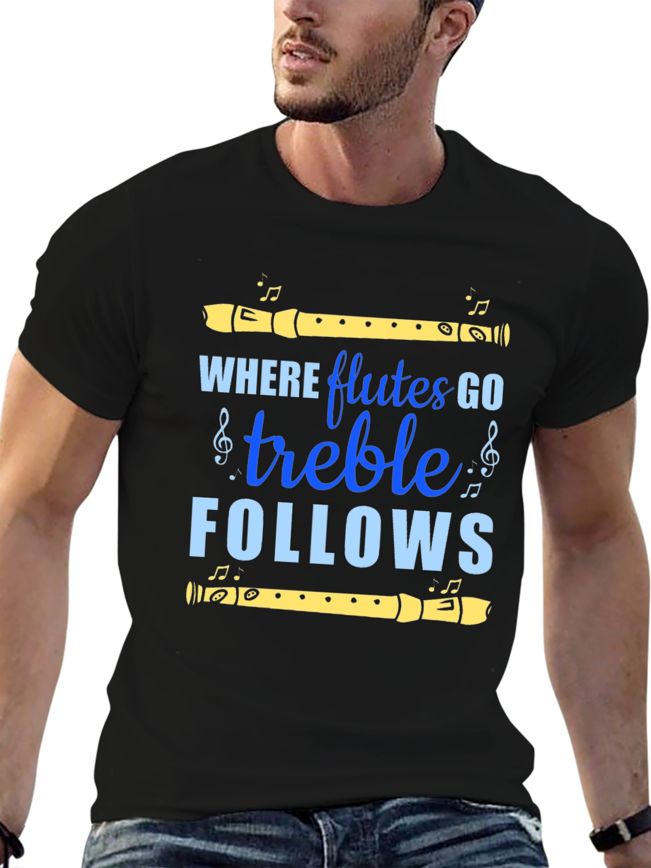 Where Flutes Go Treble Follows Tee