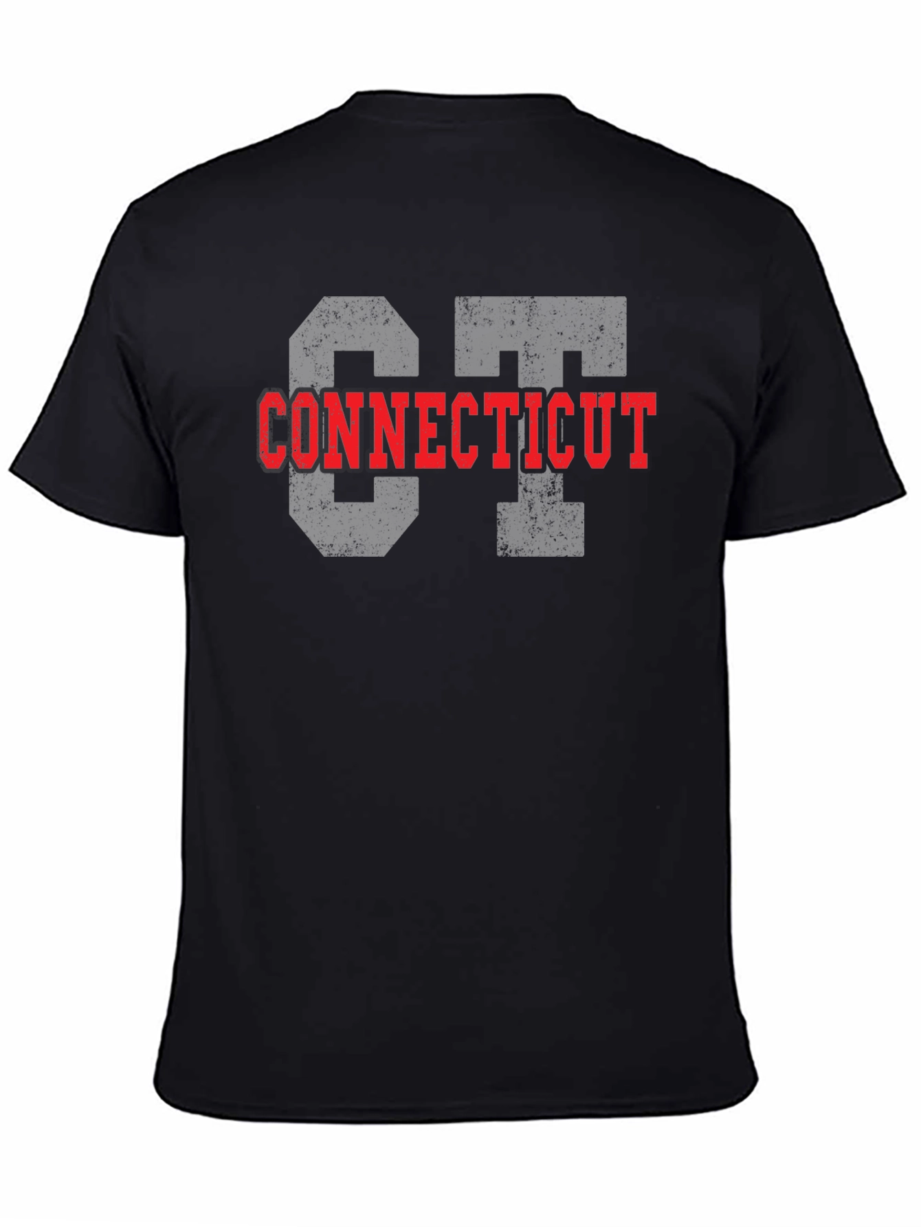 Connecticut State Pride T-Shirt - Black