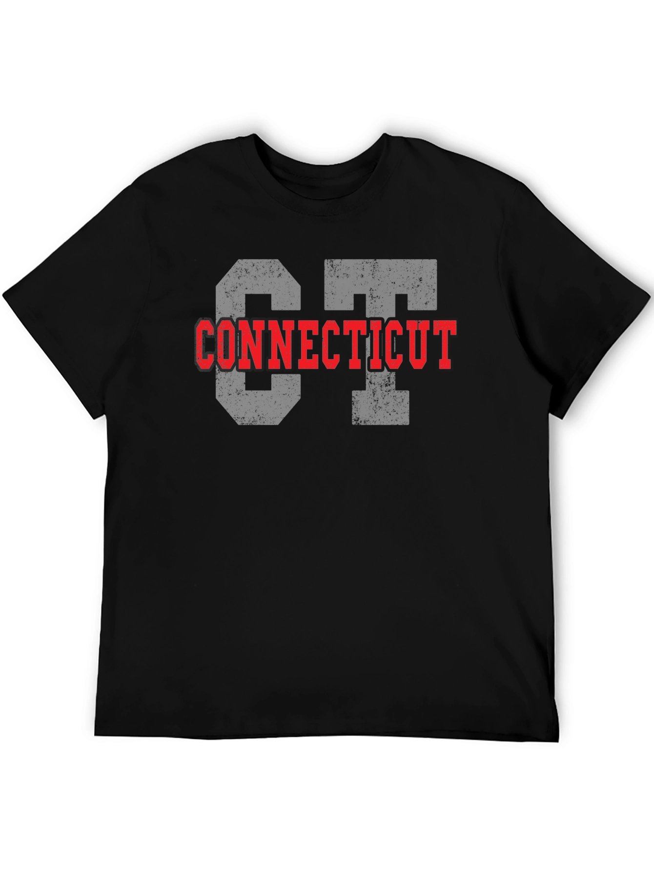 Connecticut State Pride T-Shirt - Black