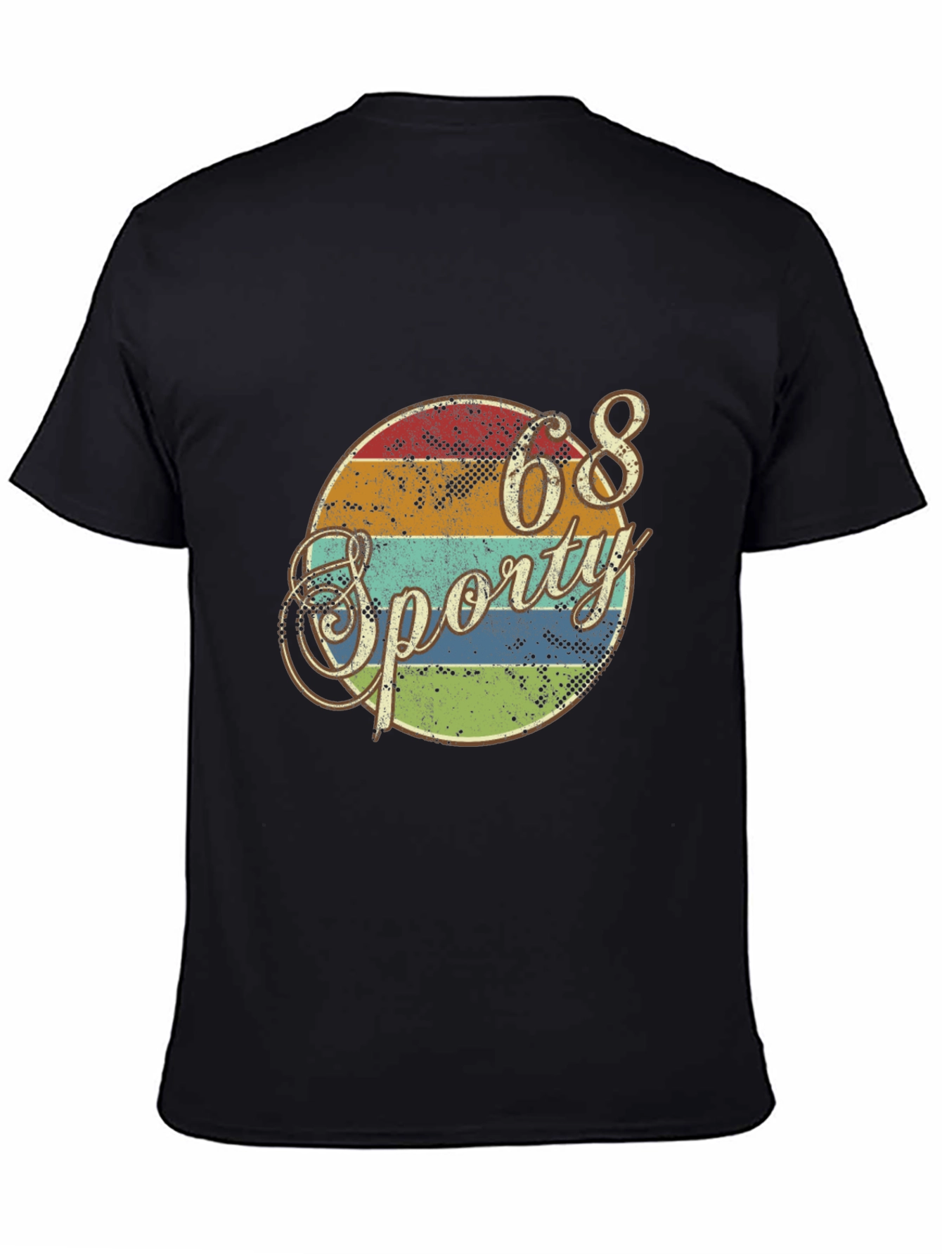 Retro 68 Sporty Graphic T-Shirt