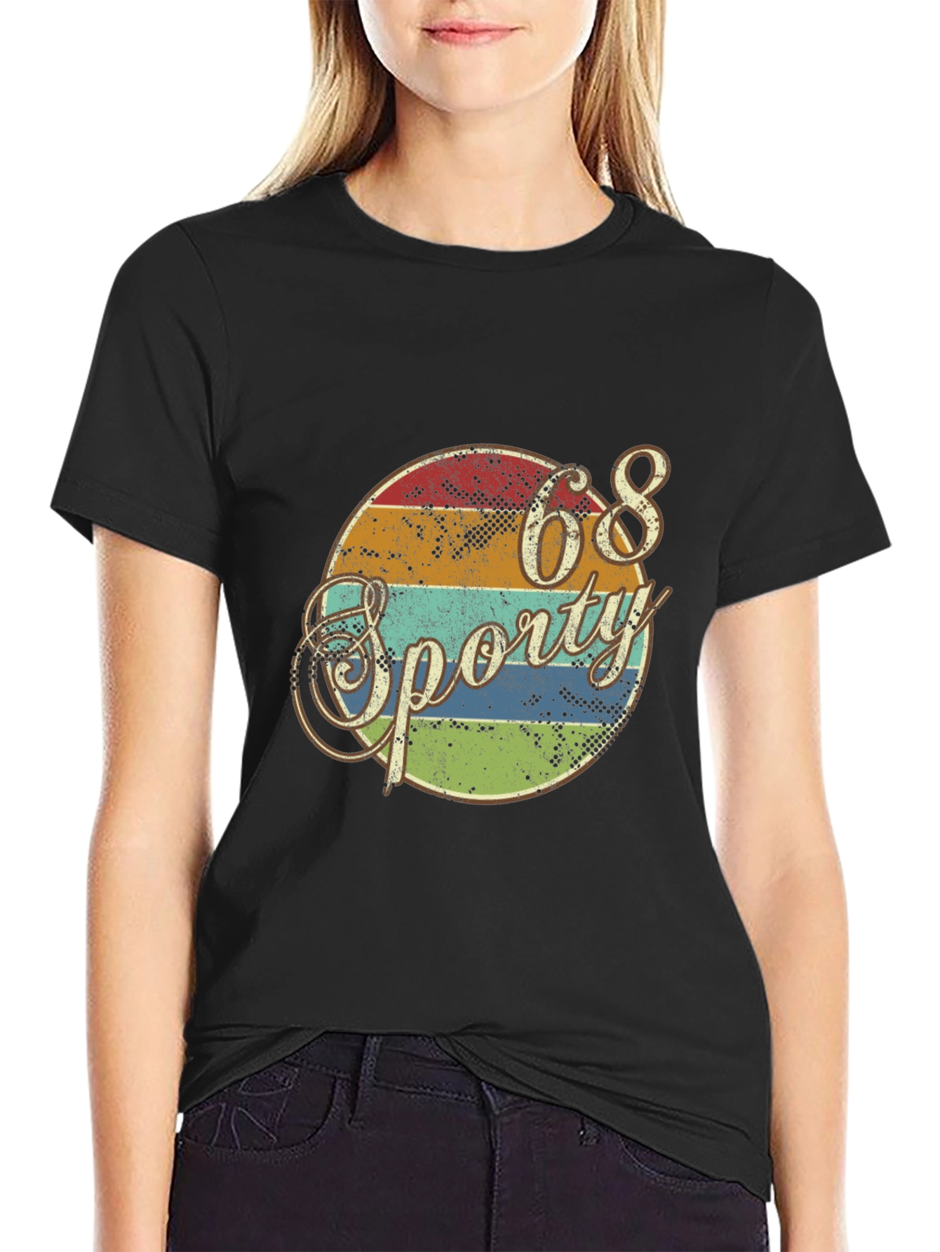 Retro 68 Sporty Graphic T-Shirt