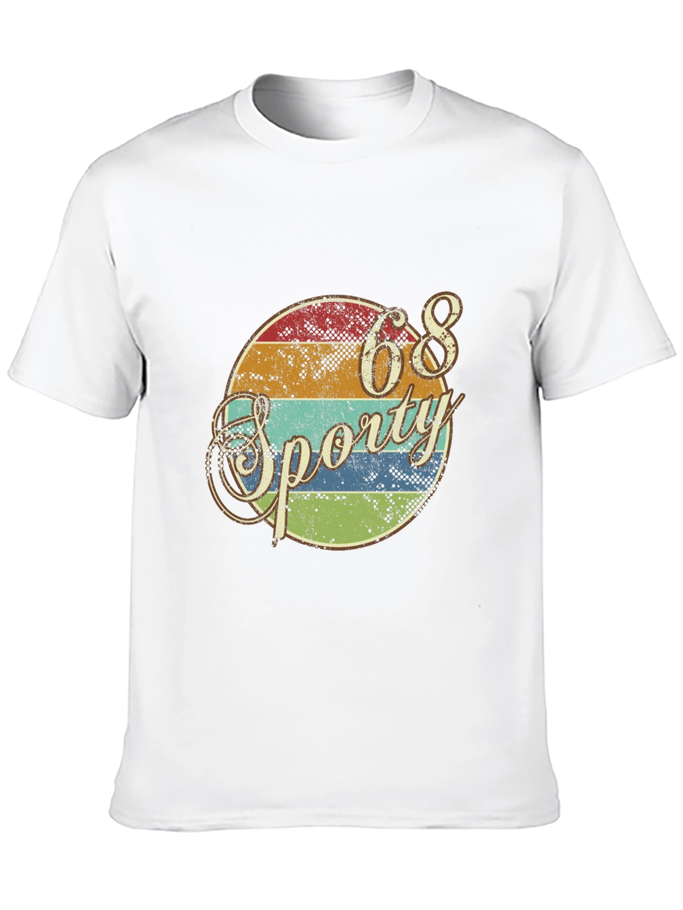 Retro 68 Sporty Graphic T-Shirt