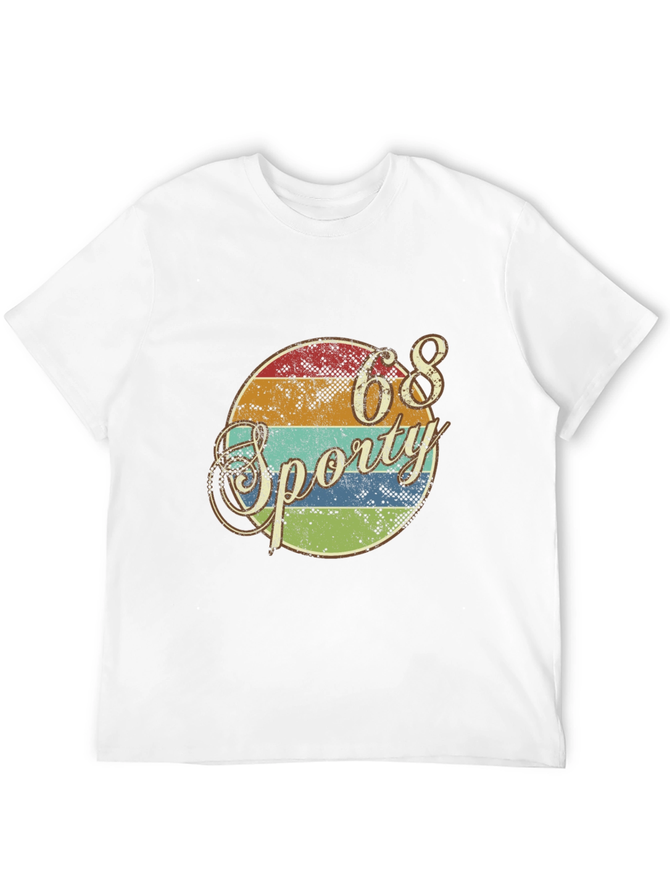 Retro 68 Sporty Graphic T-Shirt