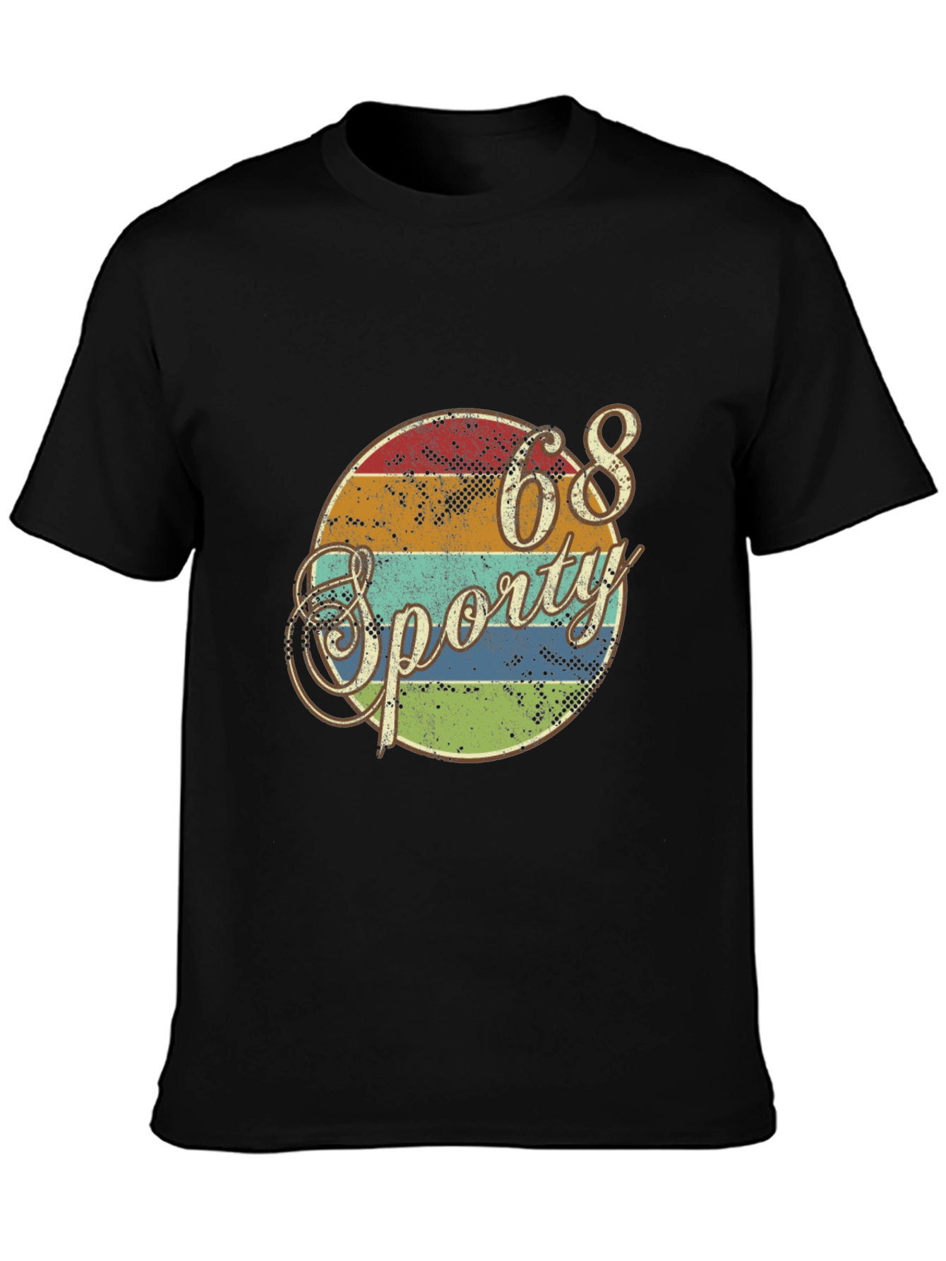 Retro 68 Sporty Graphic T-Shirt