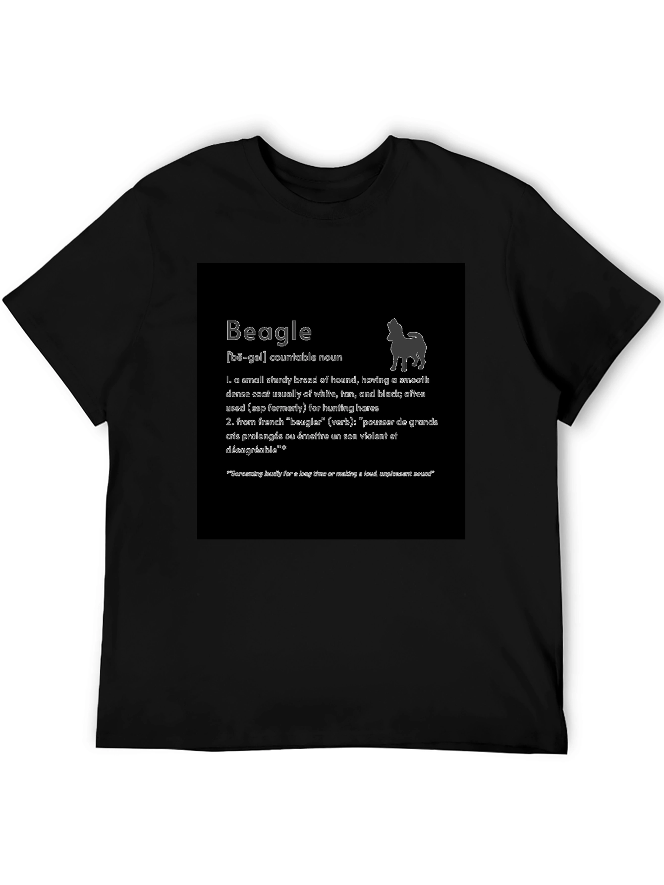 Beagle Definition T-Shirt - Dog Lover Tee