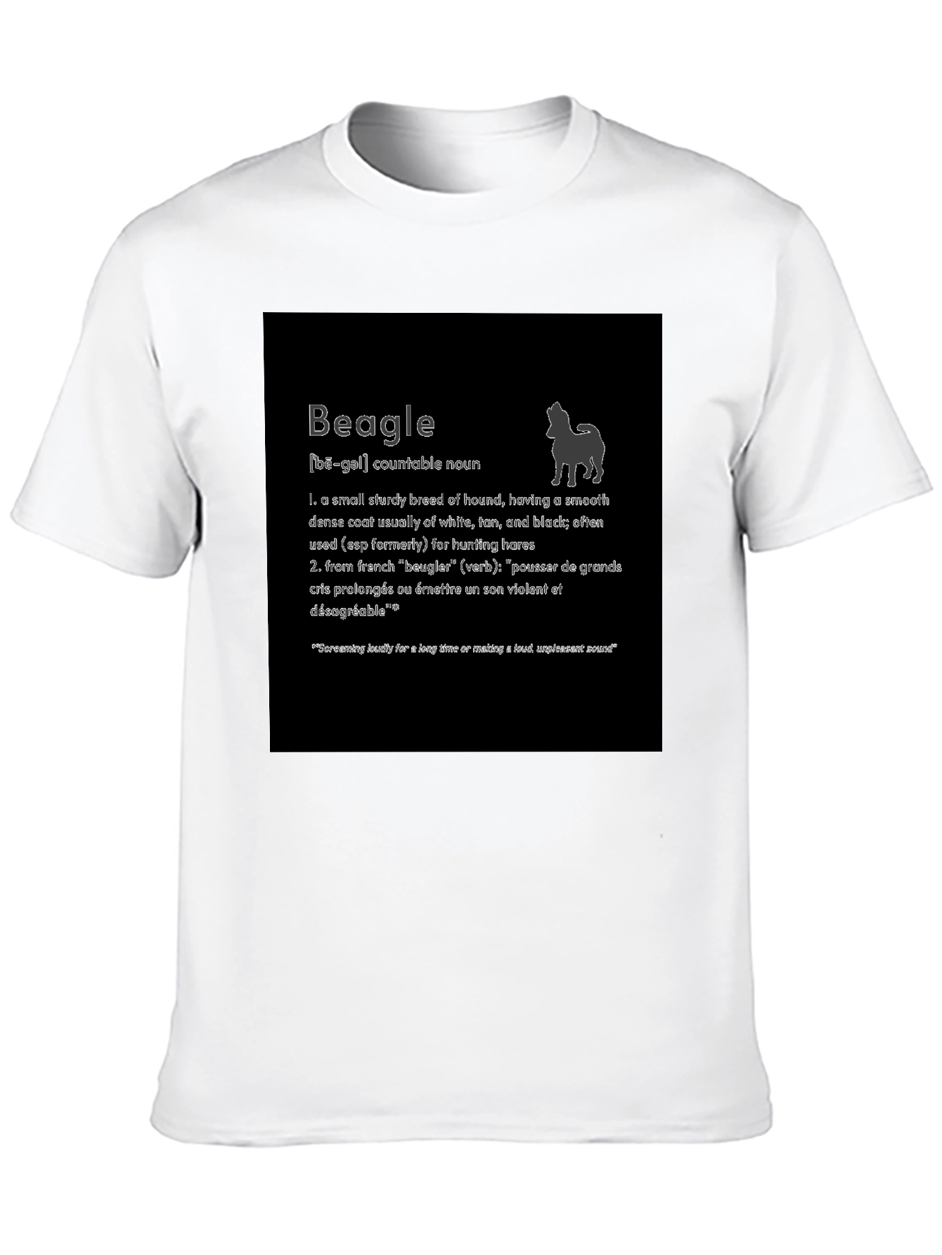 Beagle Definition T-Shirt - Dog Lover Tee