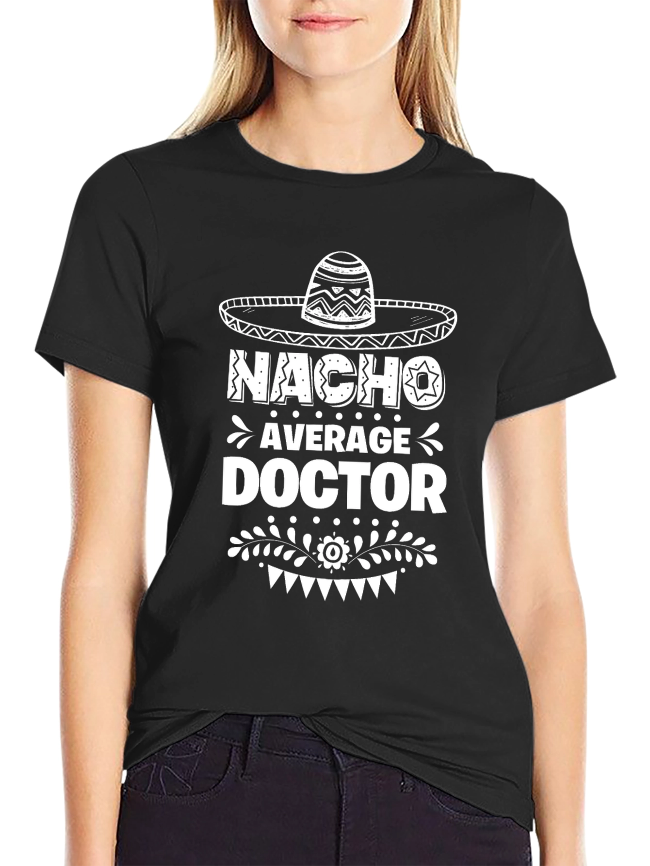 Nacho Average Doctor Graphic T-Shirt