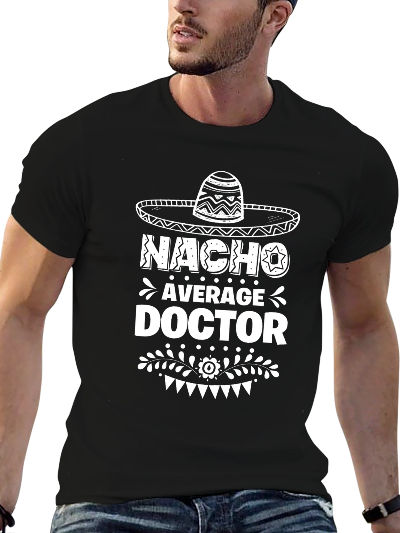 Nacho Average Doctor Graphic T-Shirt