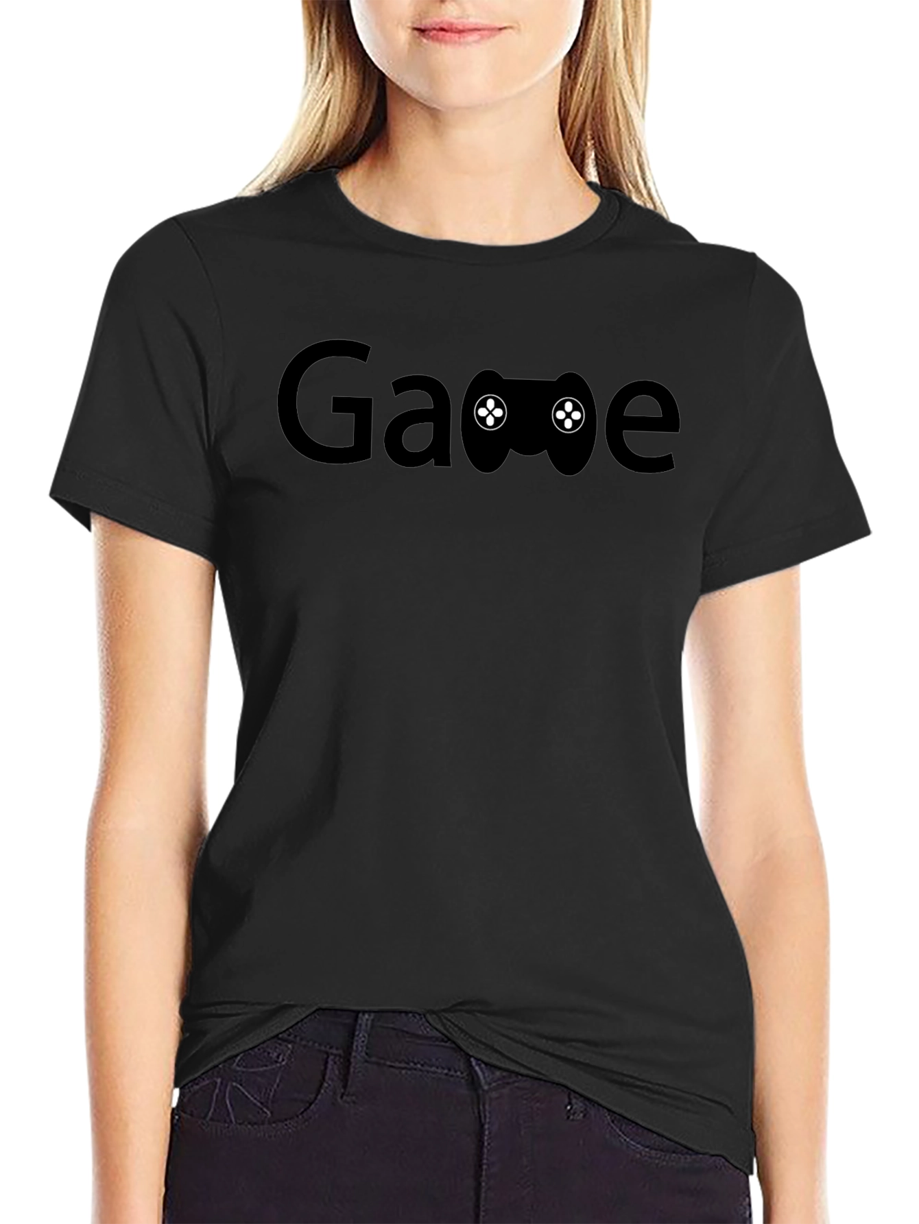 Gamer Mode On: Cool Black Gaming T-Shirt