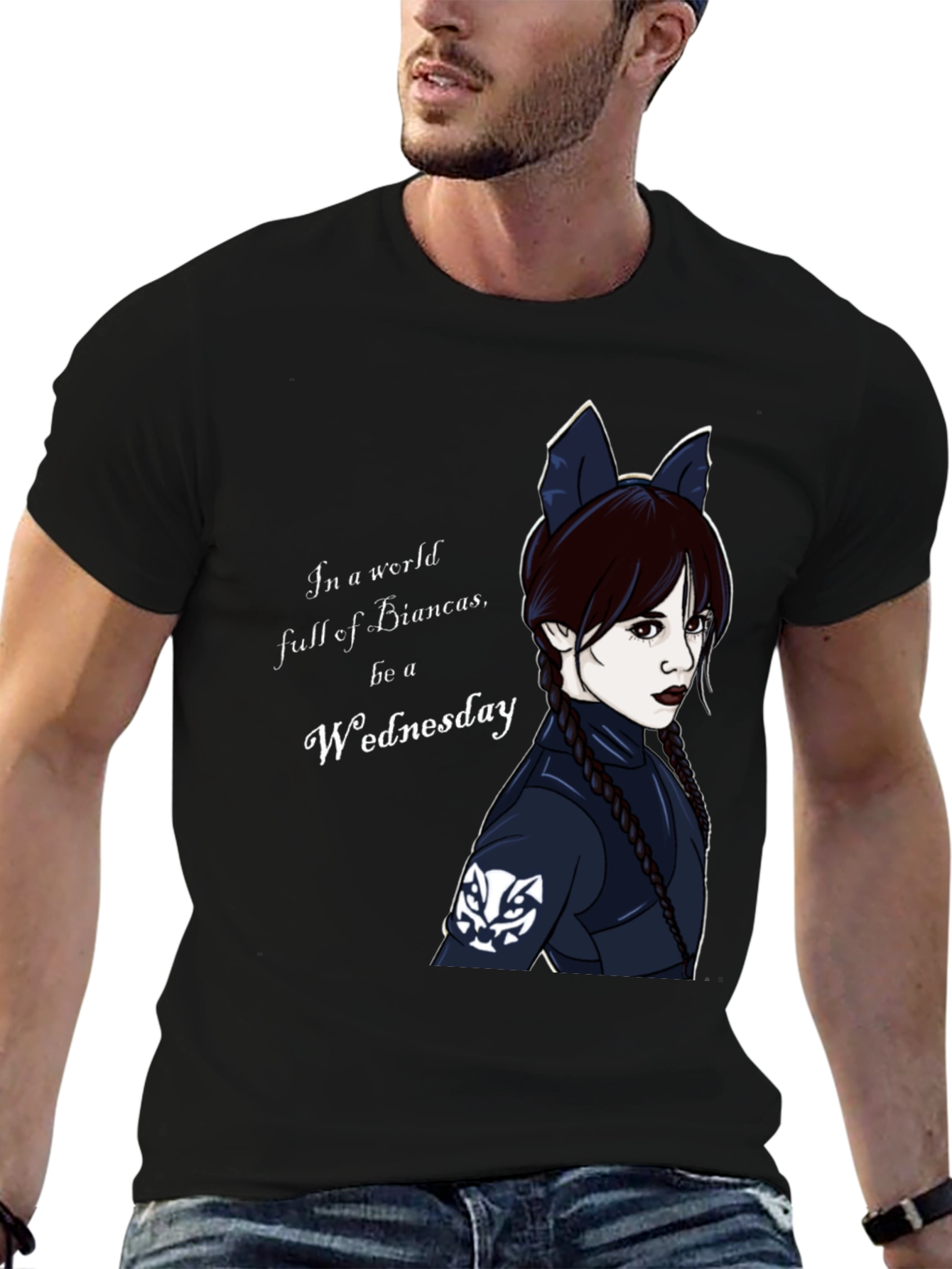 Wednesday Addams Black T-Shirt