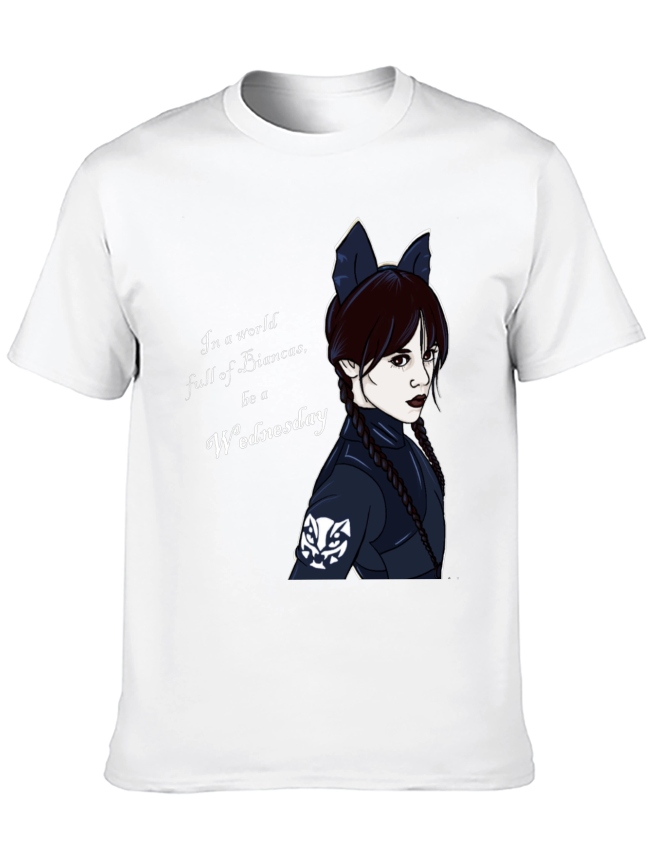 Wednesday Addams Black T-Shirt