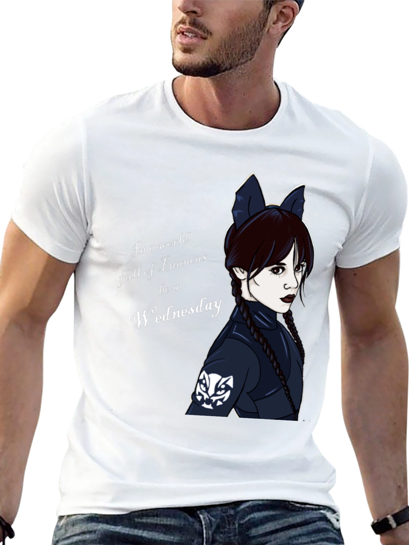 Wednesday Addams Black T-Shirt