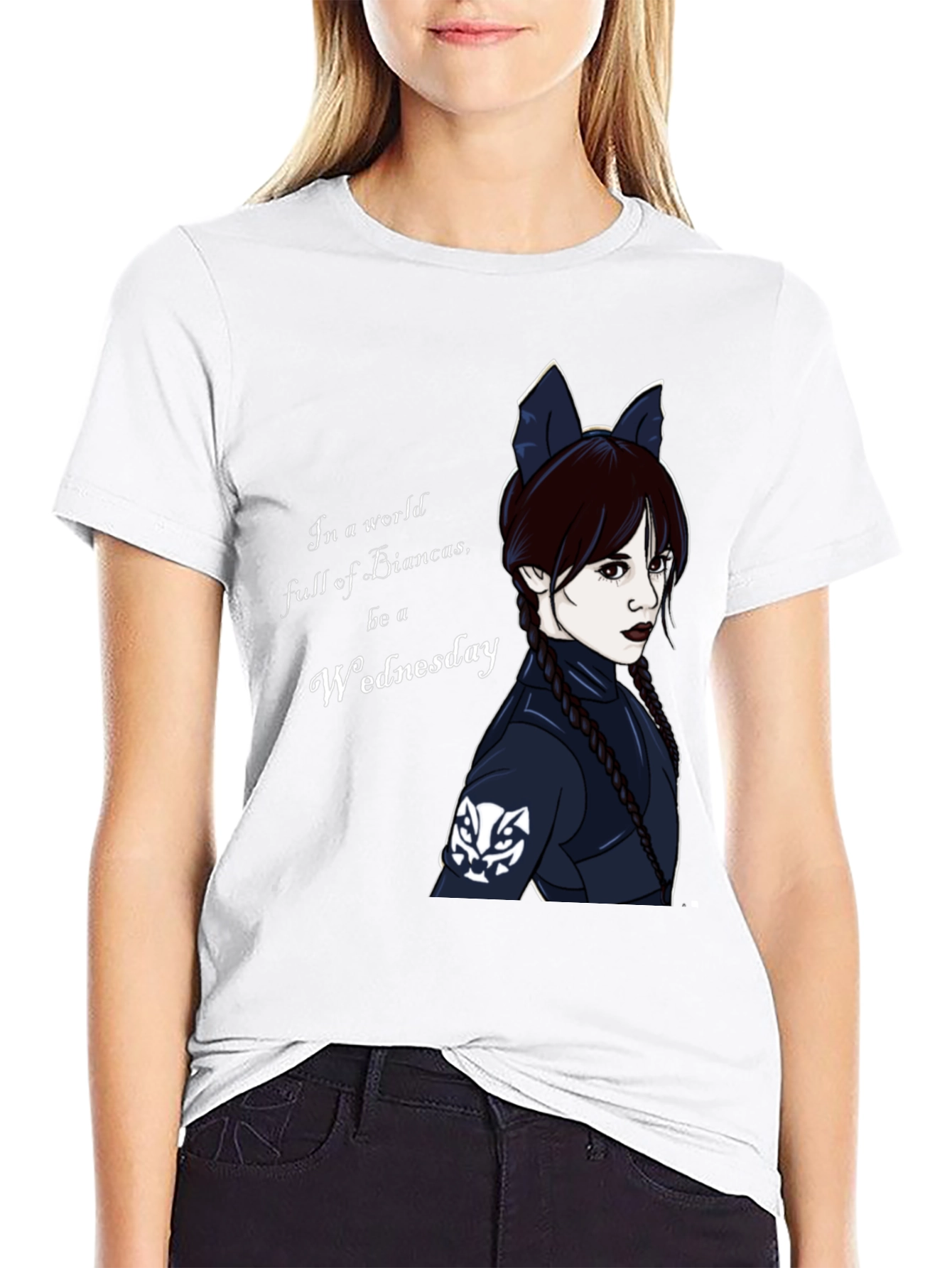 Wednesday Addams Black T-Shirt