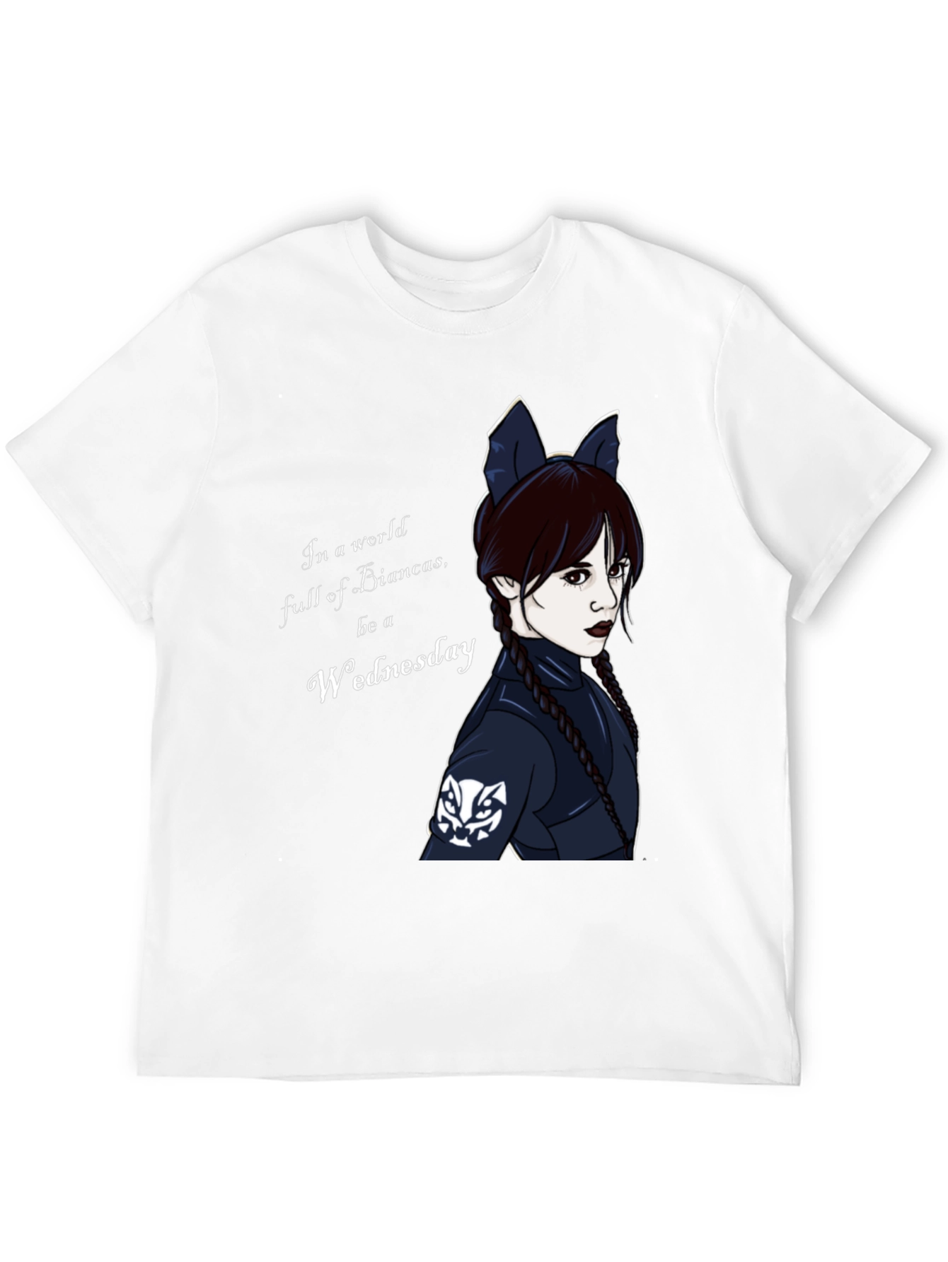 Wednesday Addams Black T-Shirt