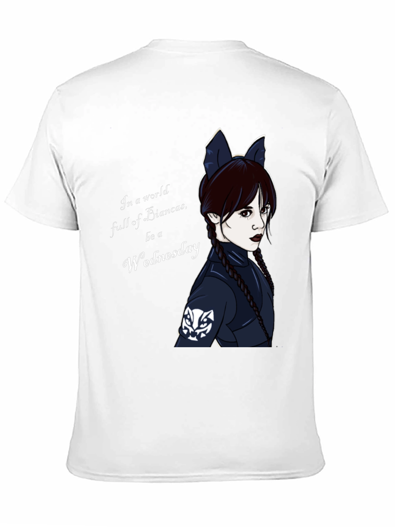 Wednesday Addams Black T-Shirt
