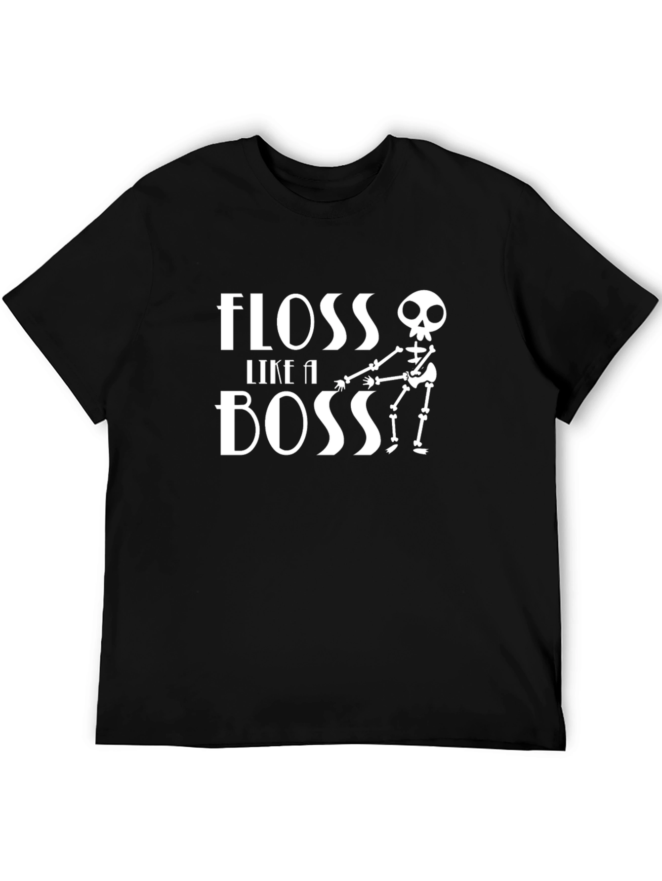 Floss Like a Boss Skeleton Graphic Tee