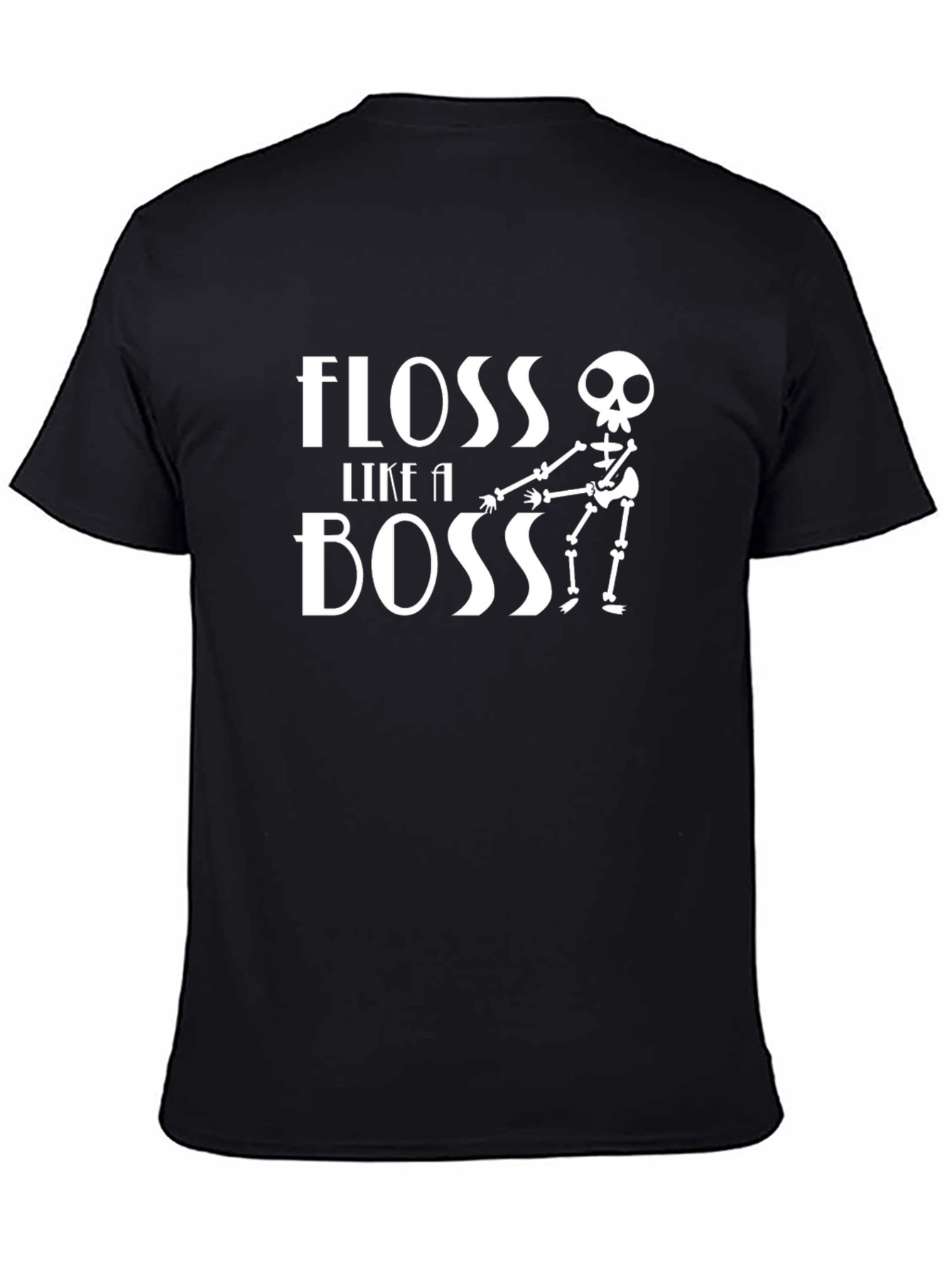 Floss Like a Boss Skeleton Graphic Tee