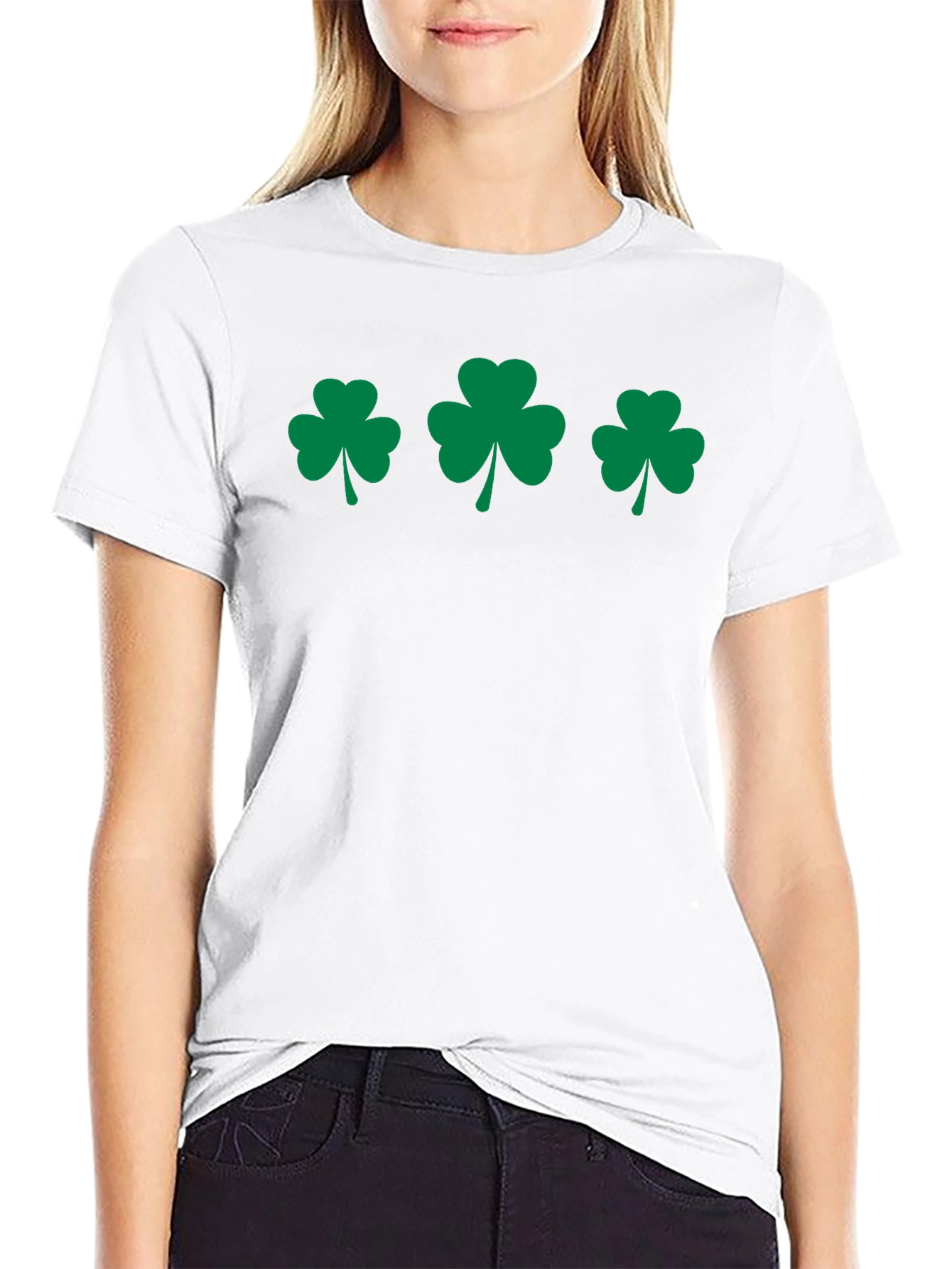 Shamrock T-Shirt - Lucky Irish Green Design
