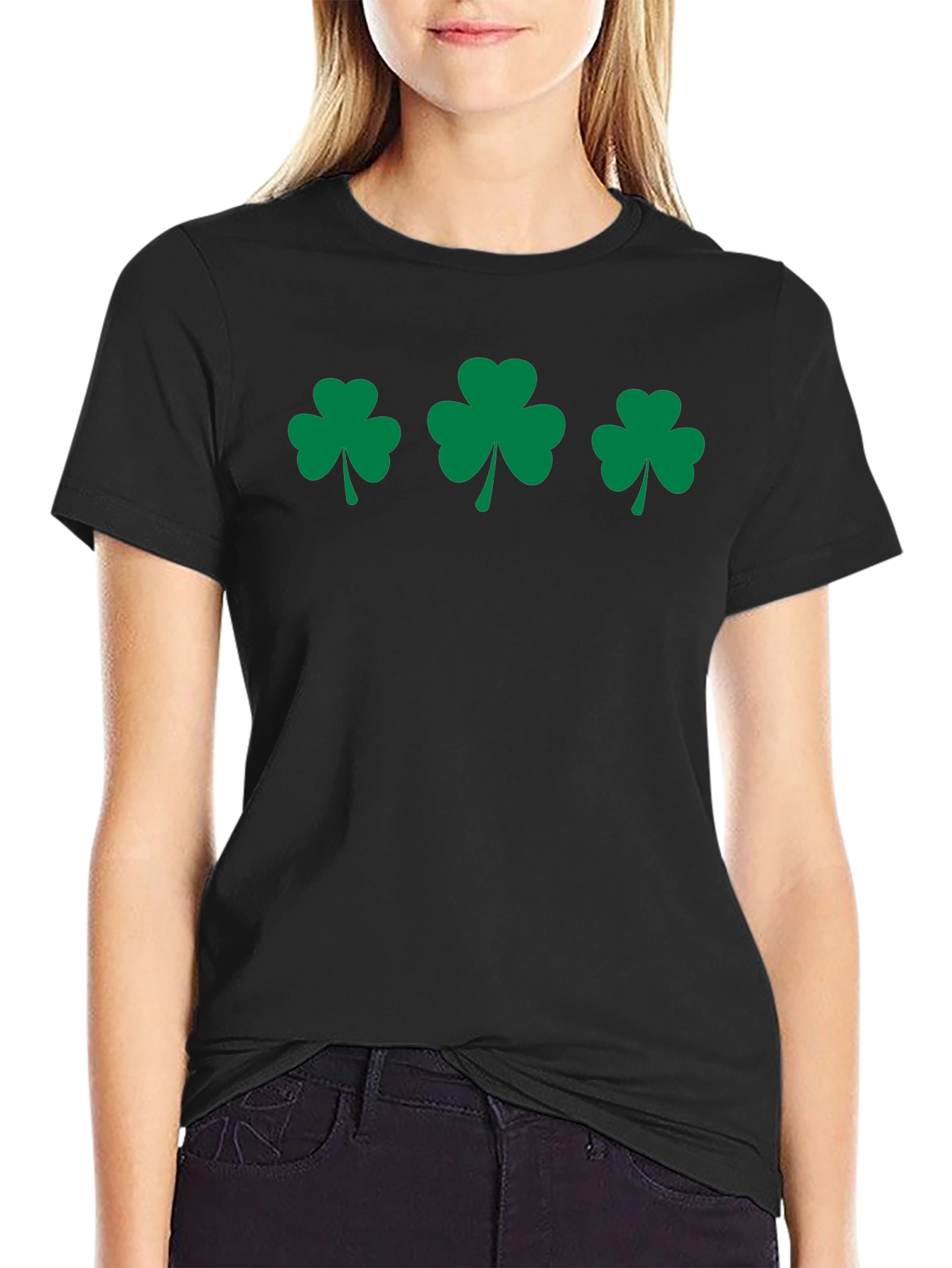 Shamrock T-Shirt - Lucky Irish Green Design