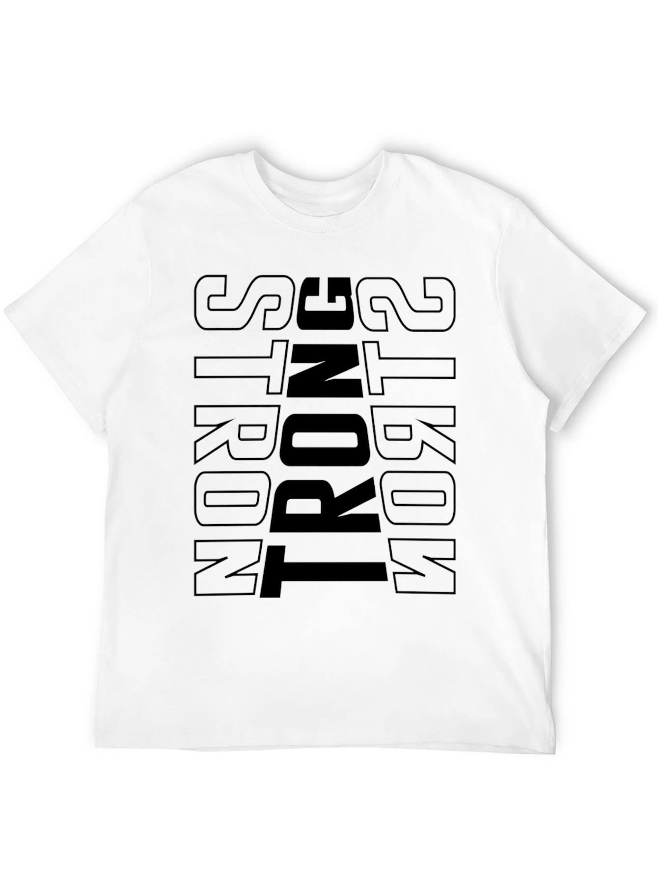Strong Mom T-Shirt - Bold Graphic Design