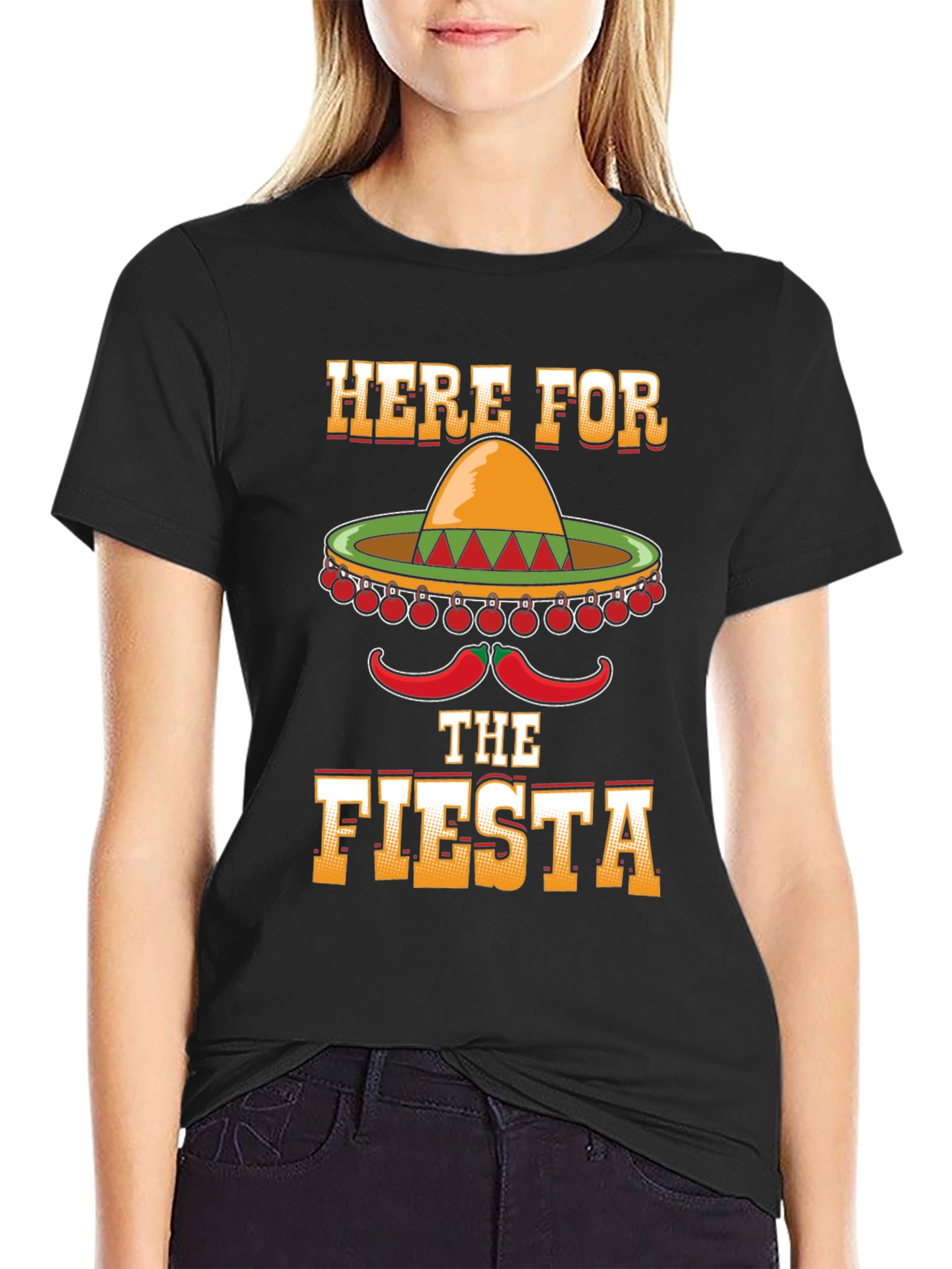 Here For The Fiesta T-Shirt