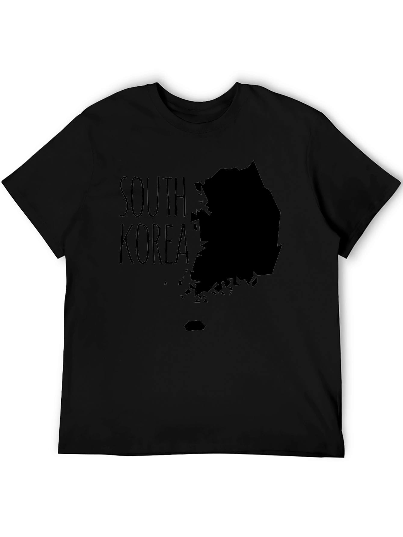 South Korea Map Graphic T-Shirt