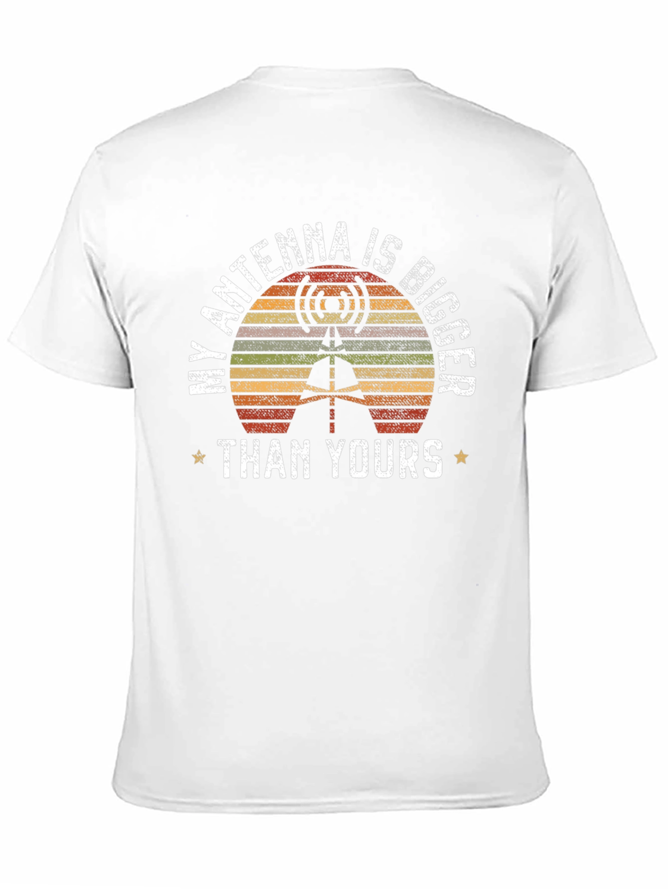My Antenna Is Bigger T-Shirt - Black