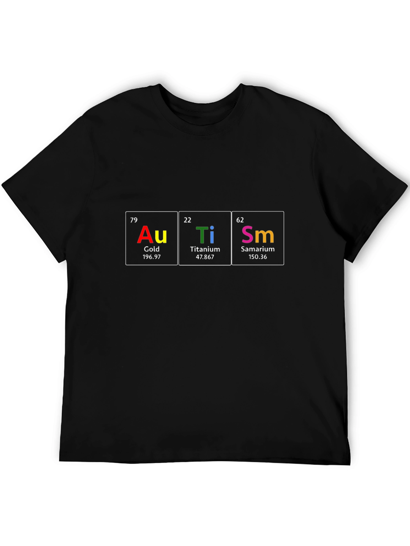 Autism Periodic Table Elements T-Shirt