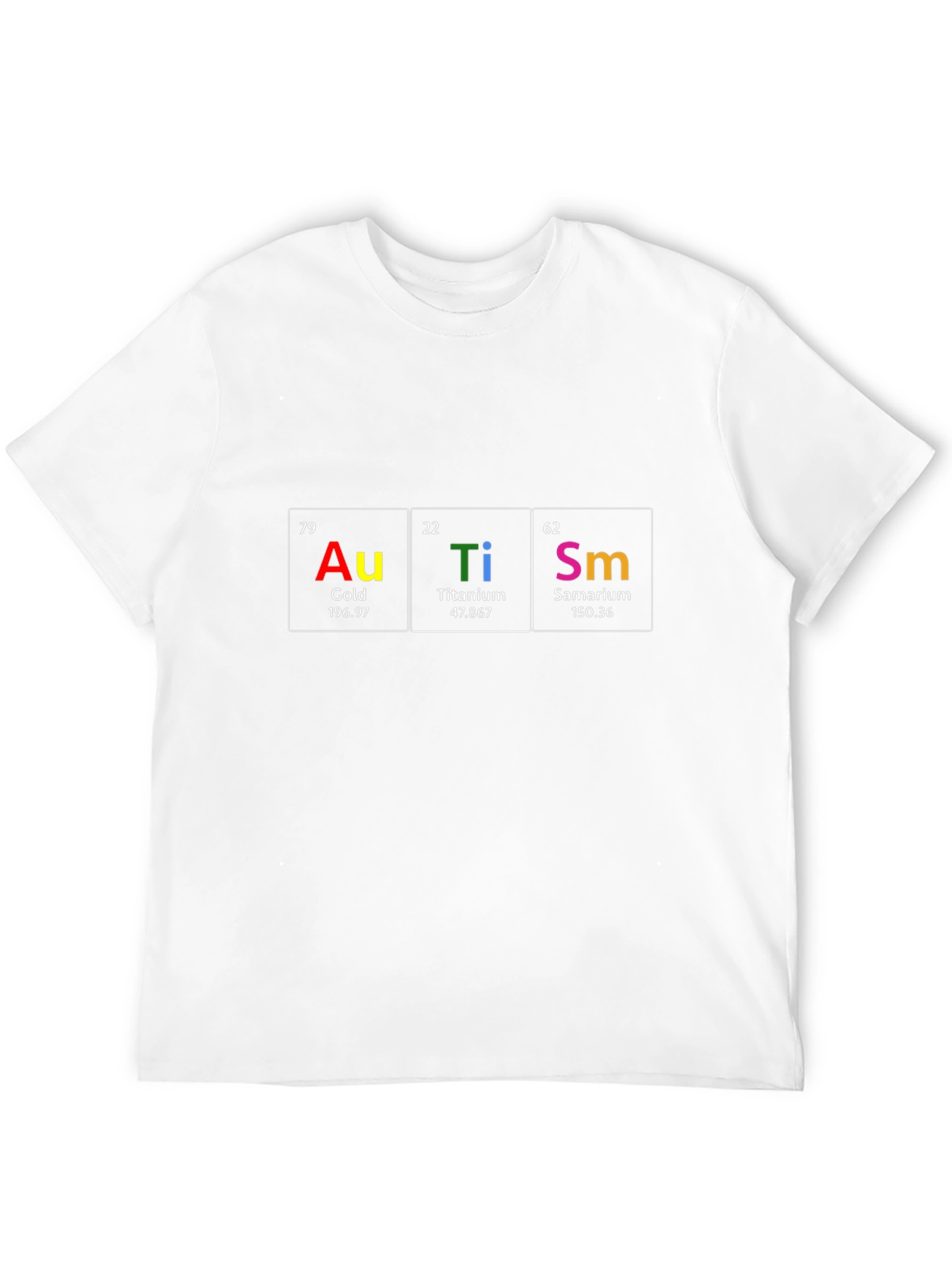 Autism Periodic Table Elements T-Shirt