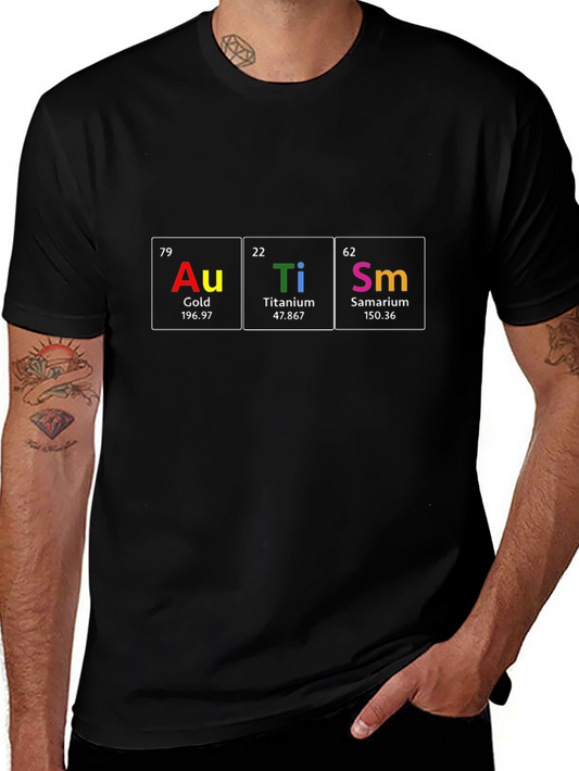 Autism Periodic Table Elements T-Shirt