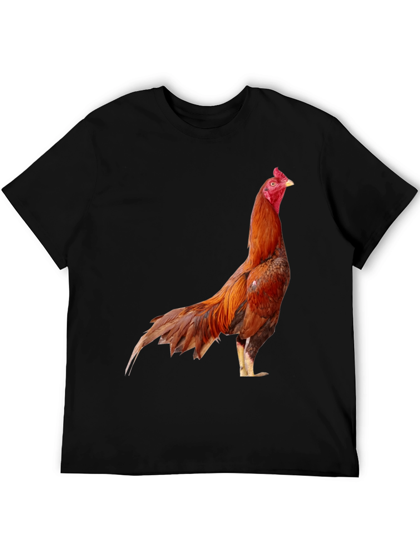 Rooster Graphic Tee - Cool Chicken T-Shirt
