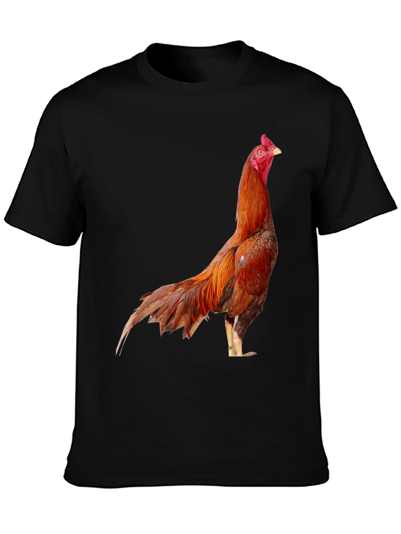 Rooster Graphic Tee - Cool Chicken T-Shirt